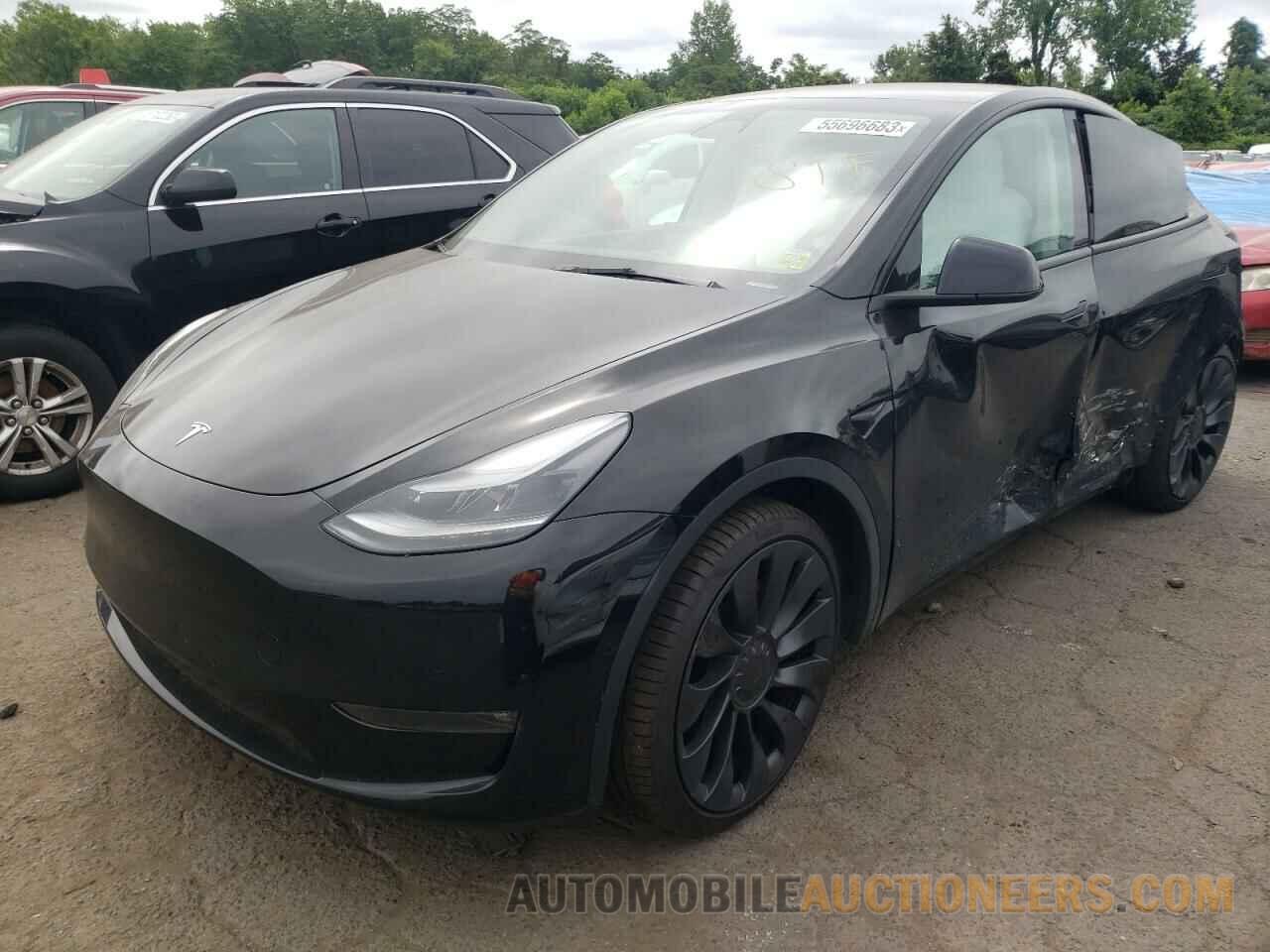 7SAYGDEF1NF502840 TESLA MODEL Y 2022