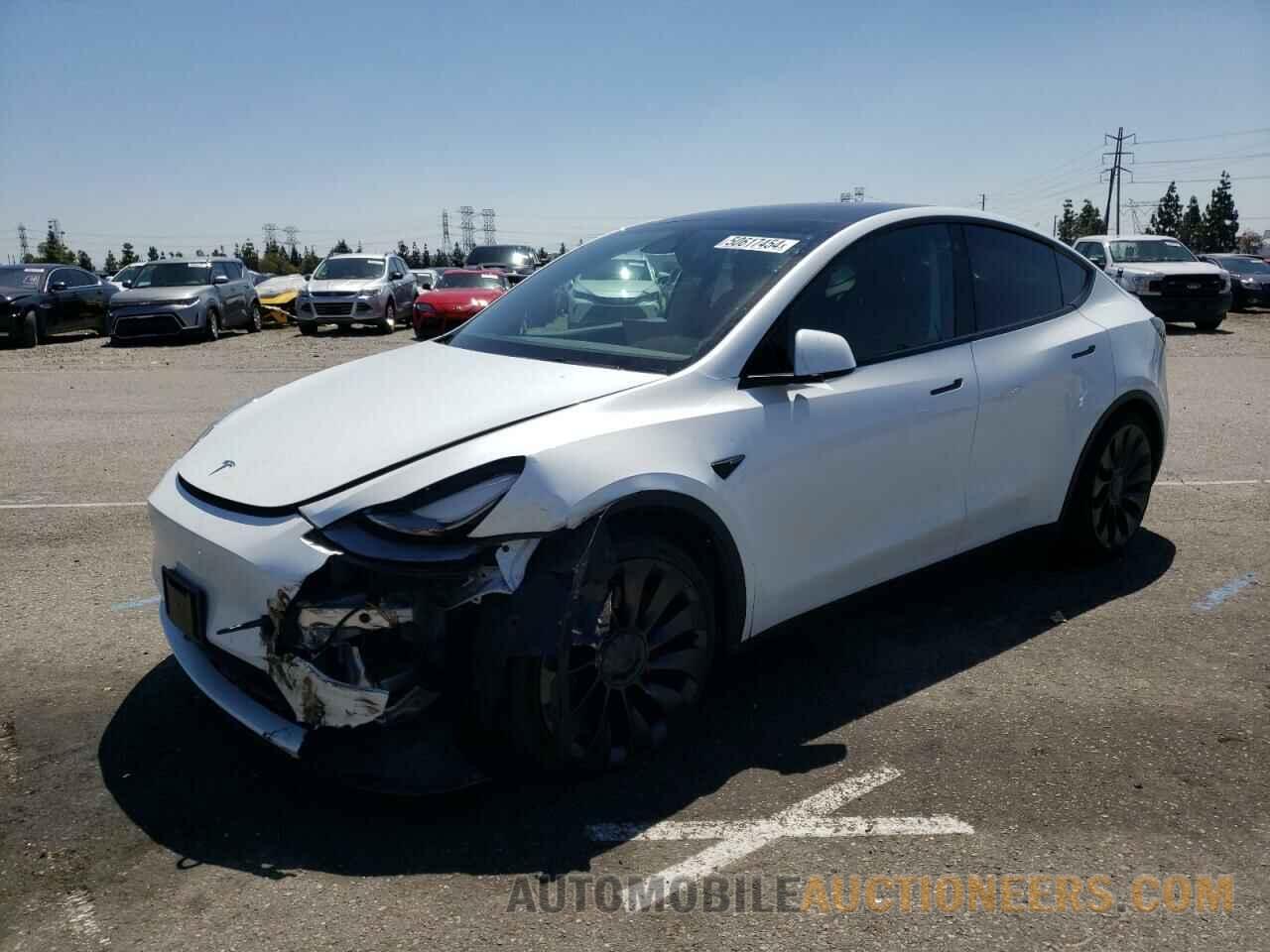 7SAYGDEF1NF508511 TESLA MODEL Y 2022