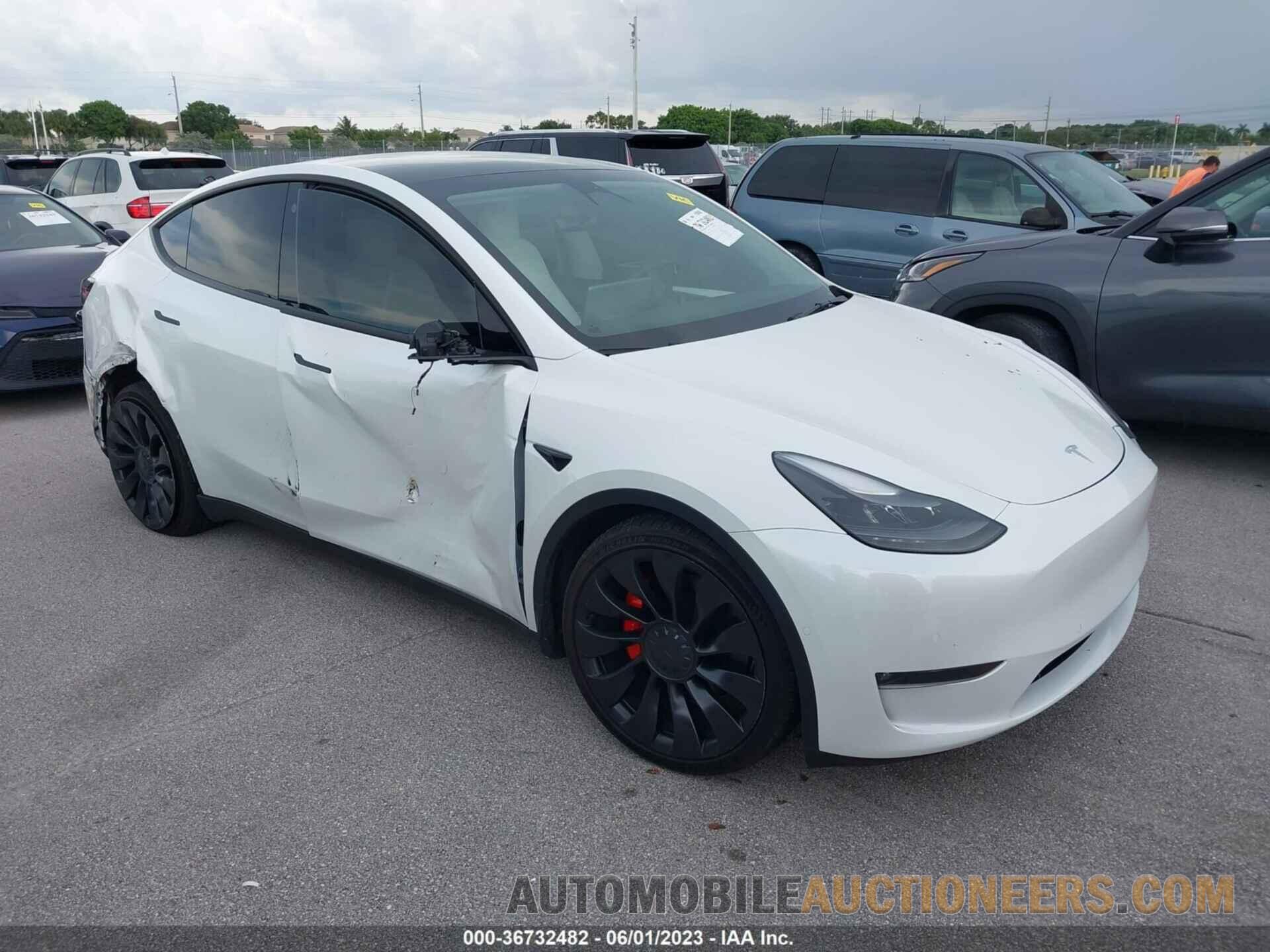 7SAYGDEF1NF521789 TESLA MODEL Y 2022