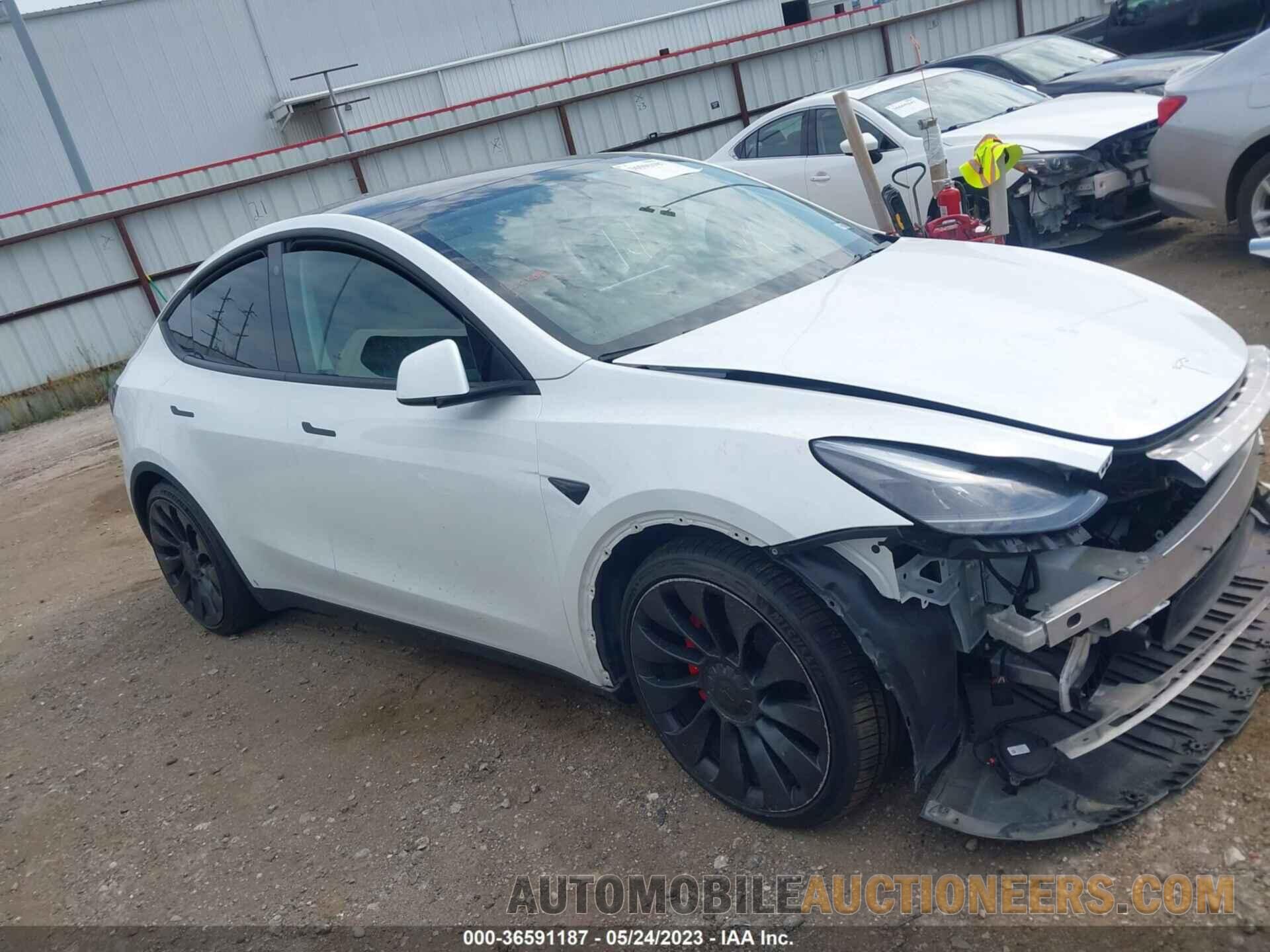 7SAYGDEF1NF544618 TESLA MODEL Y 2022