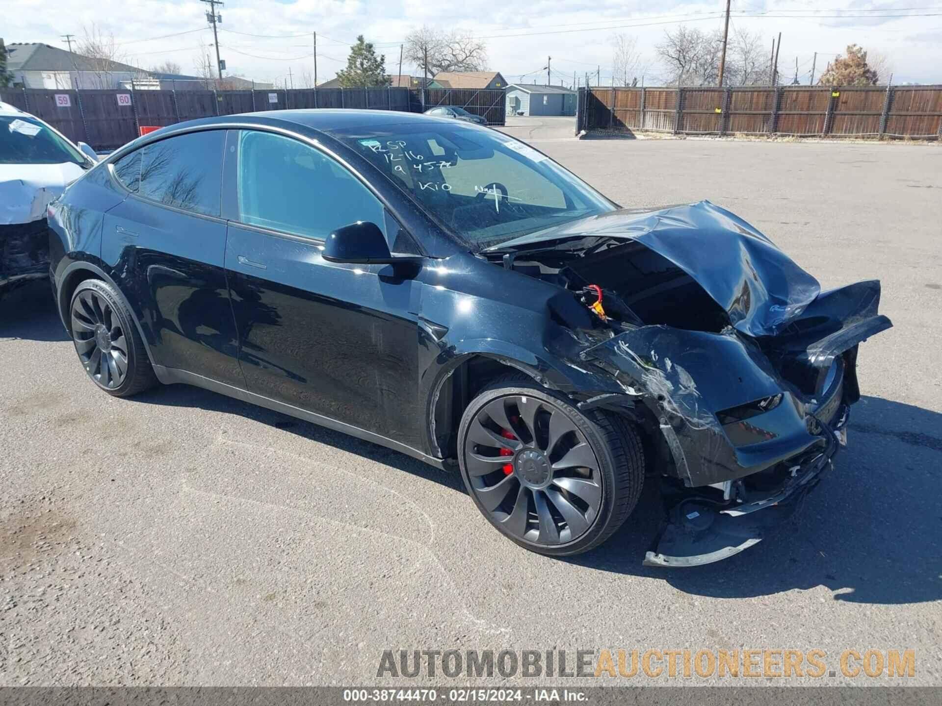 7SAYGDEF1NF553447 TESLA MODEL Y 2022