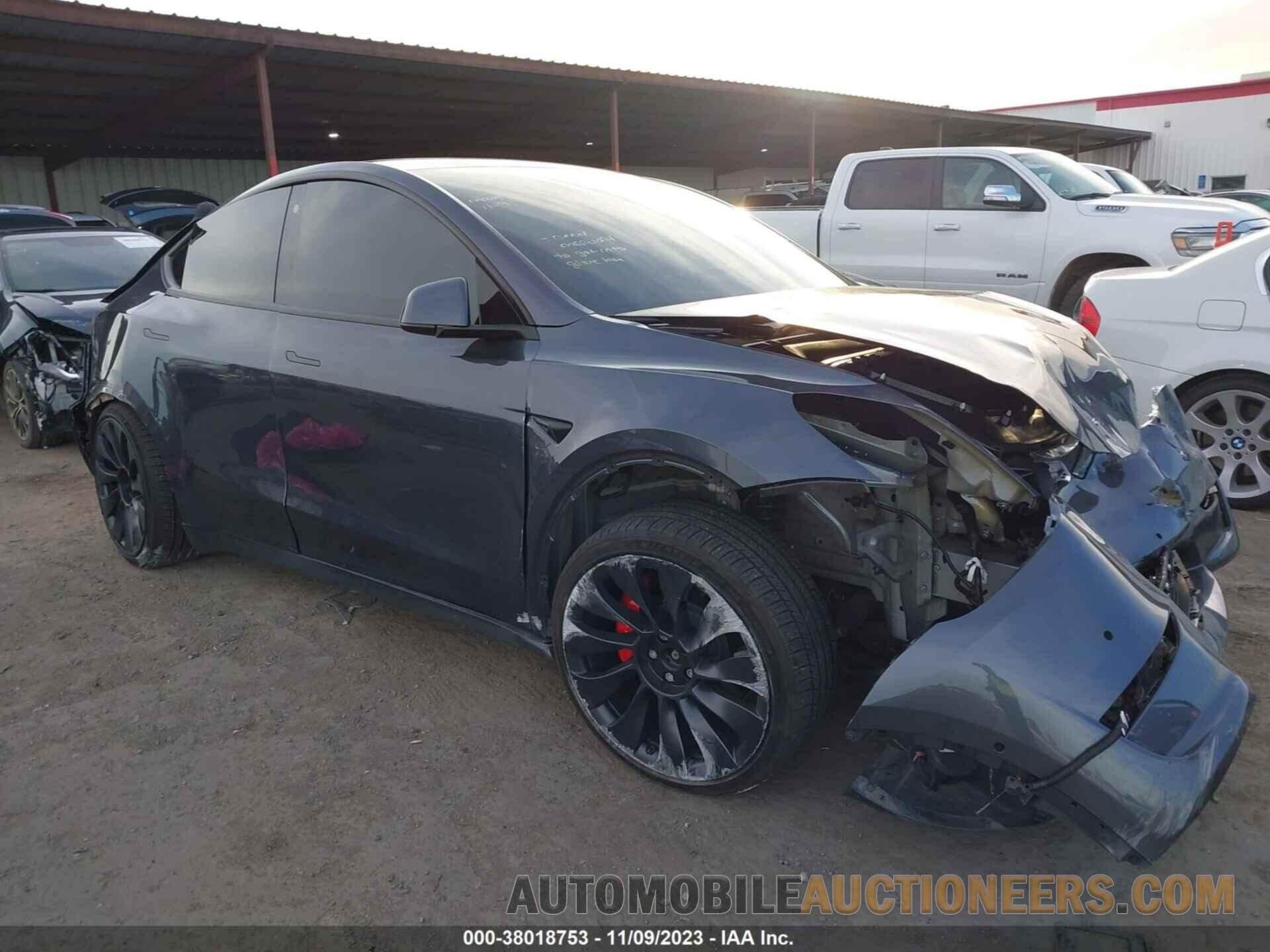 7SAYGDEF1NF556493 TESLA MODEL Y 2022