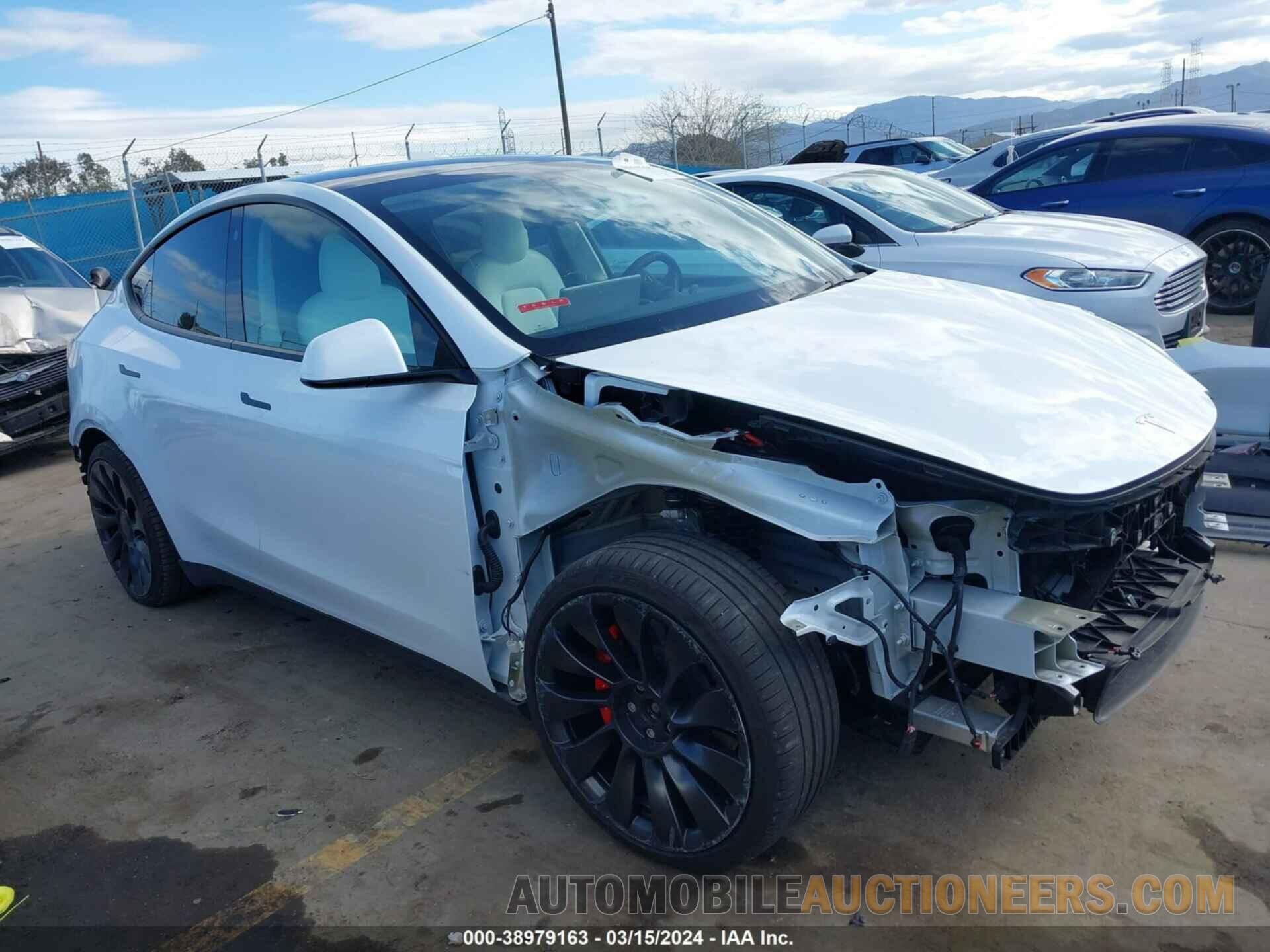 7SAYGDEF1NF562875 TESLA MODEL Y 2022