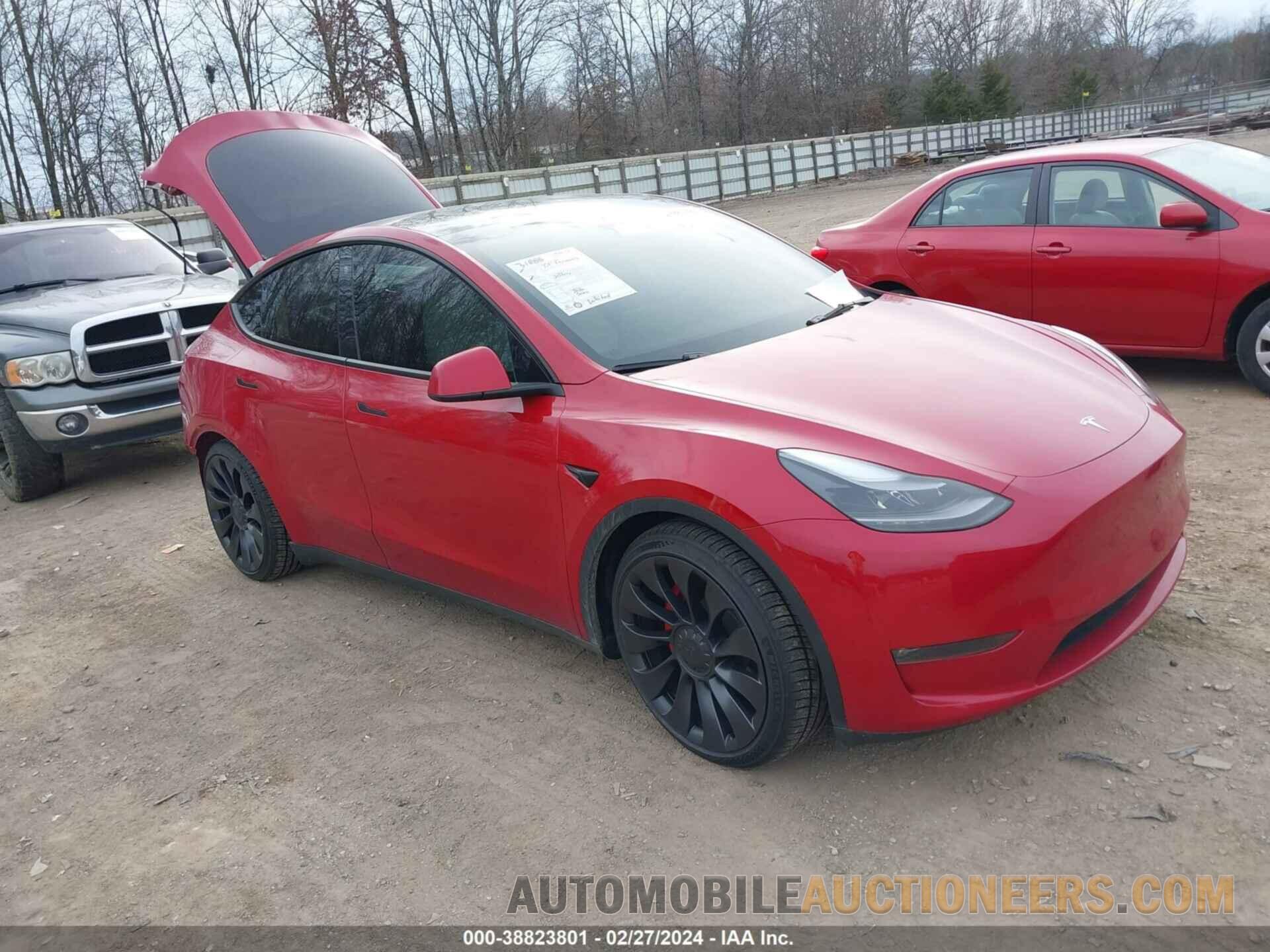 7SAYGDEF1PF704984 TESLA MODEL Y 2023