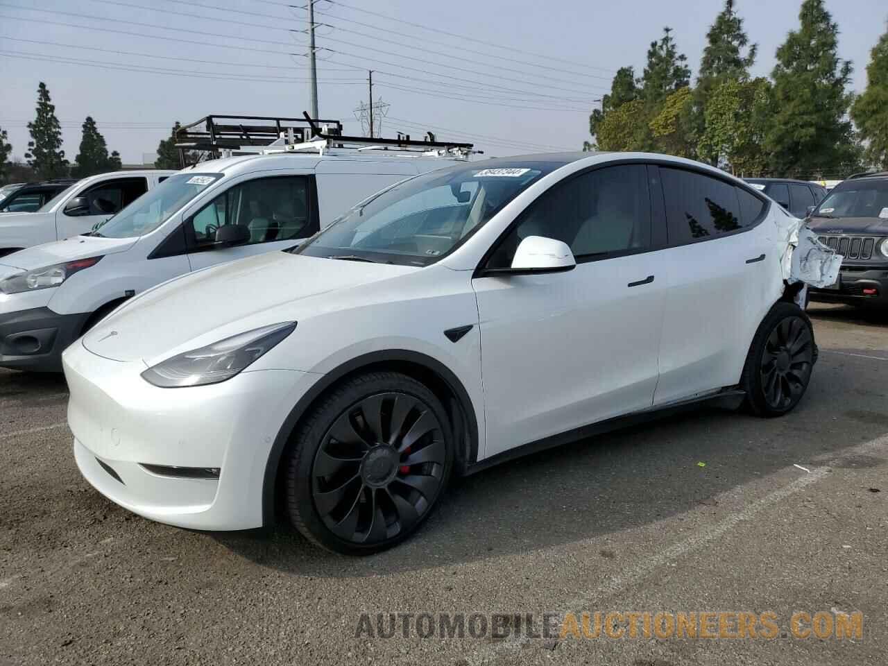 7SAYGDEF2NF326252 TESLA MODEL Y 2022