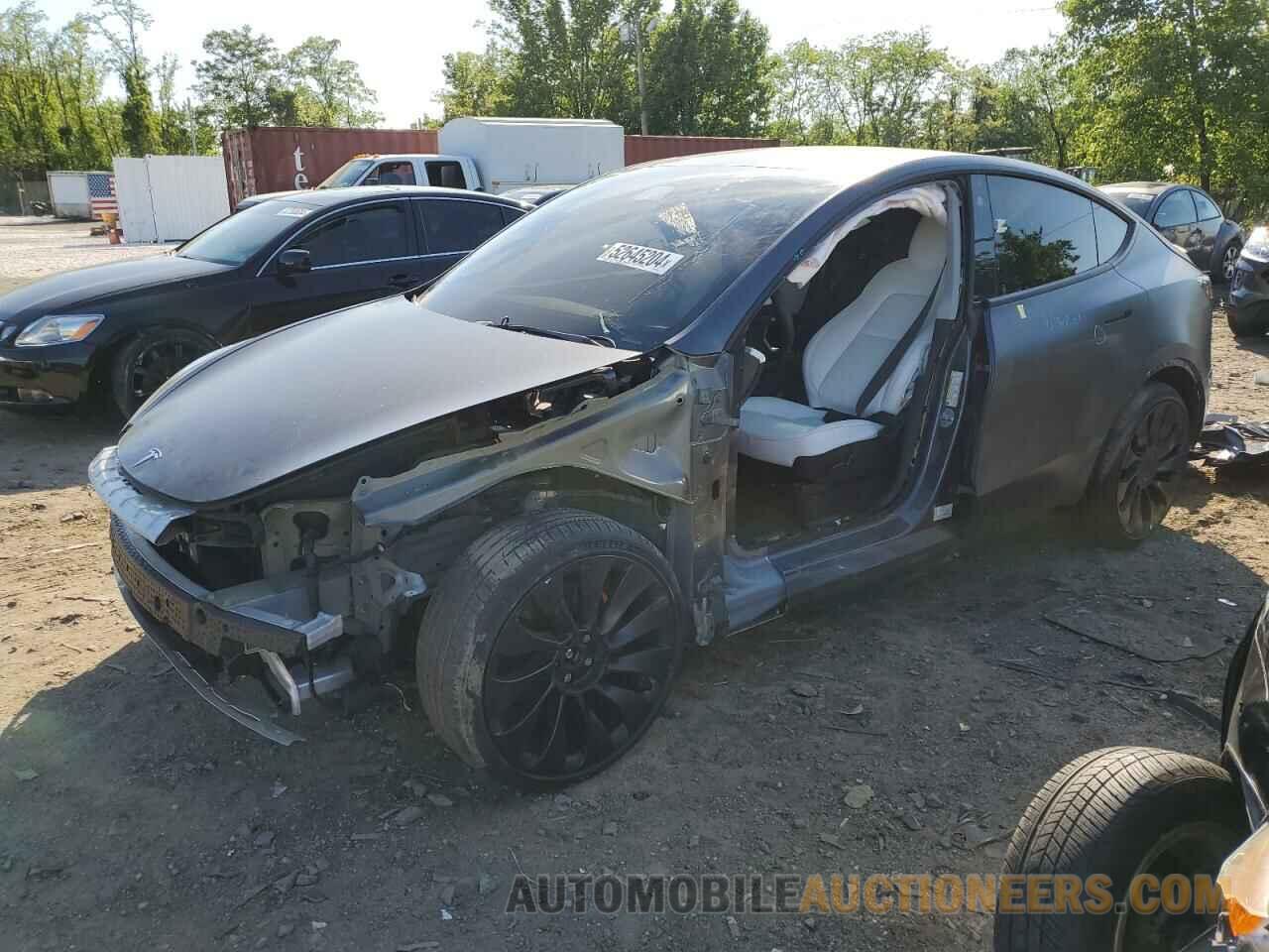 7SAYGDEF2NF326655 TESLA MODEL Y 2022