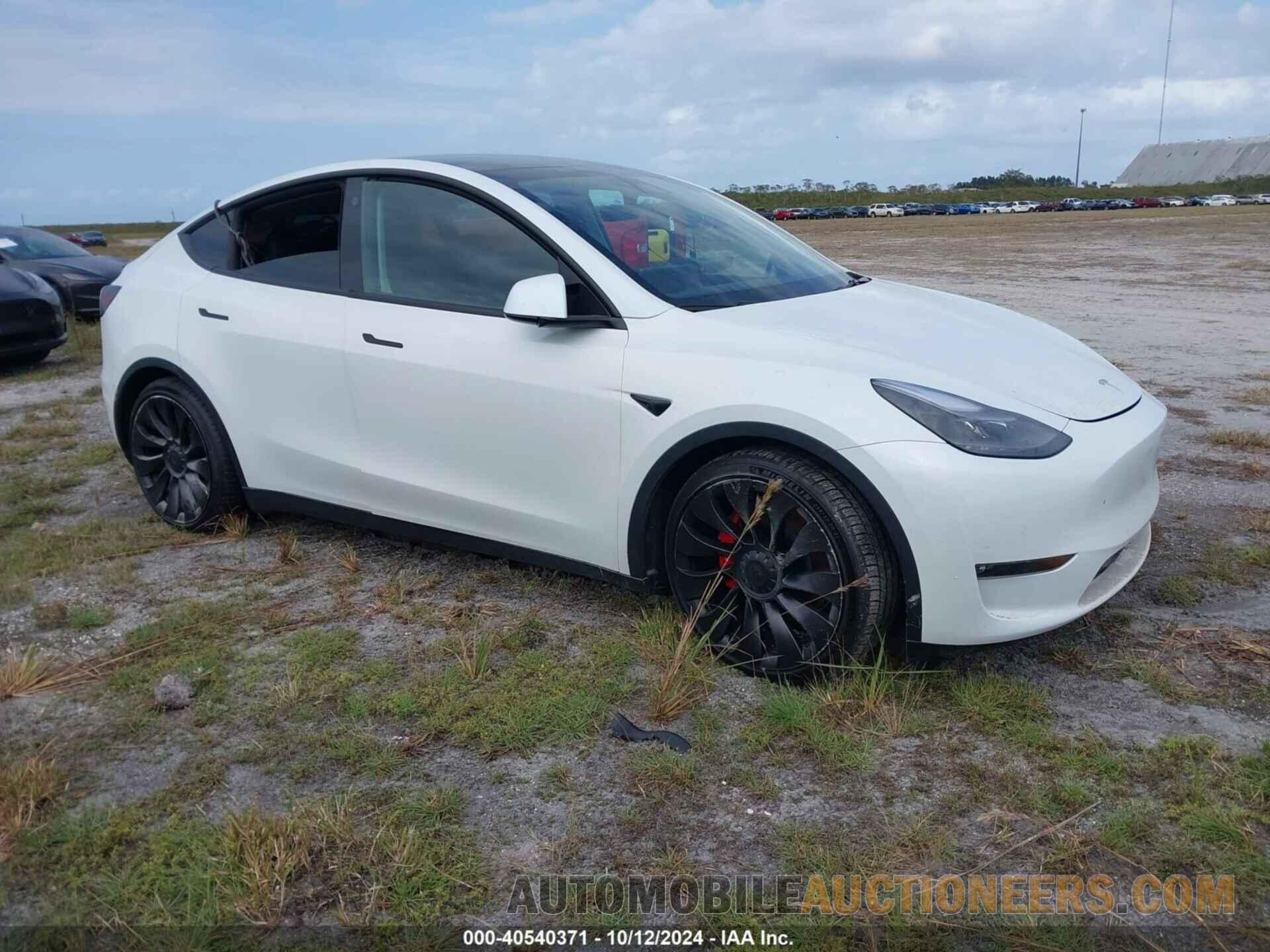 7SAYGDEF2NF327711 TESLA MODEL Y 2022