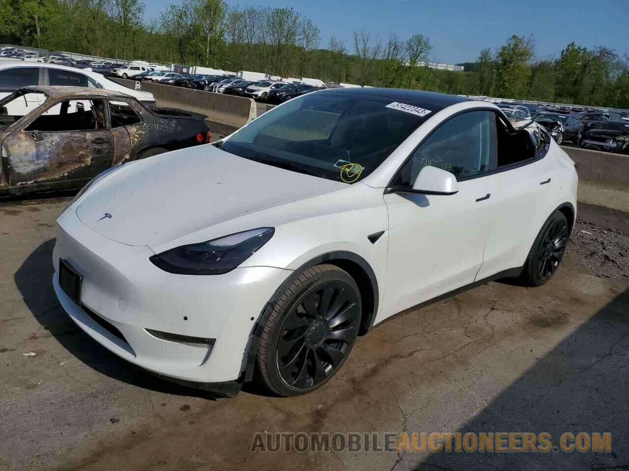 7SAYGDEF2NF336764 TESLA MODEL Y 2022