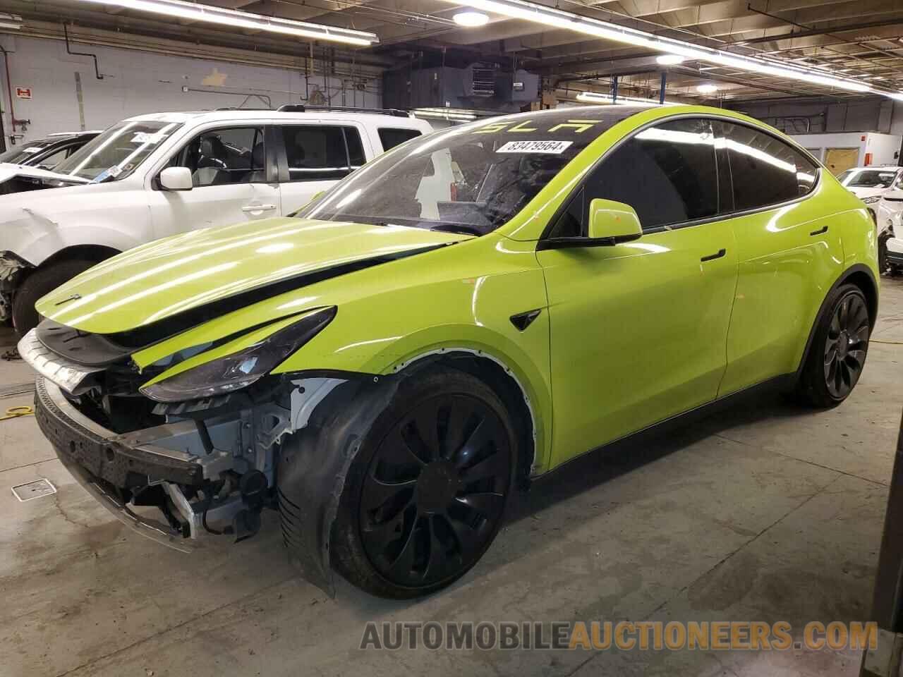 7SAYGDEF2NF342497 TESLA MODEL Y 2022