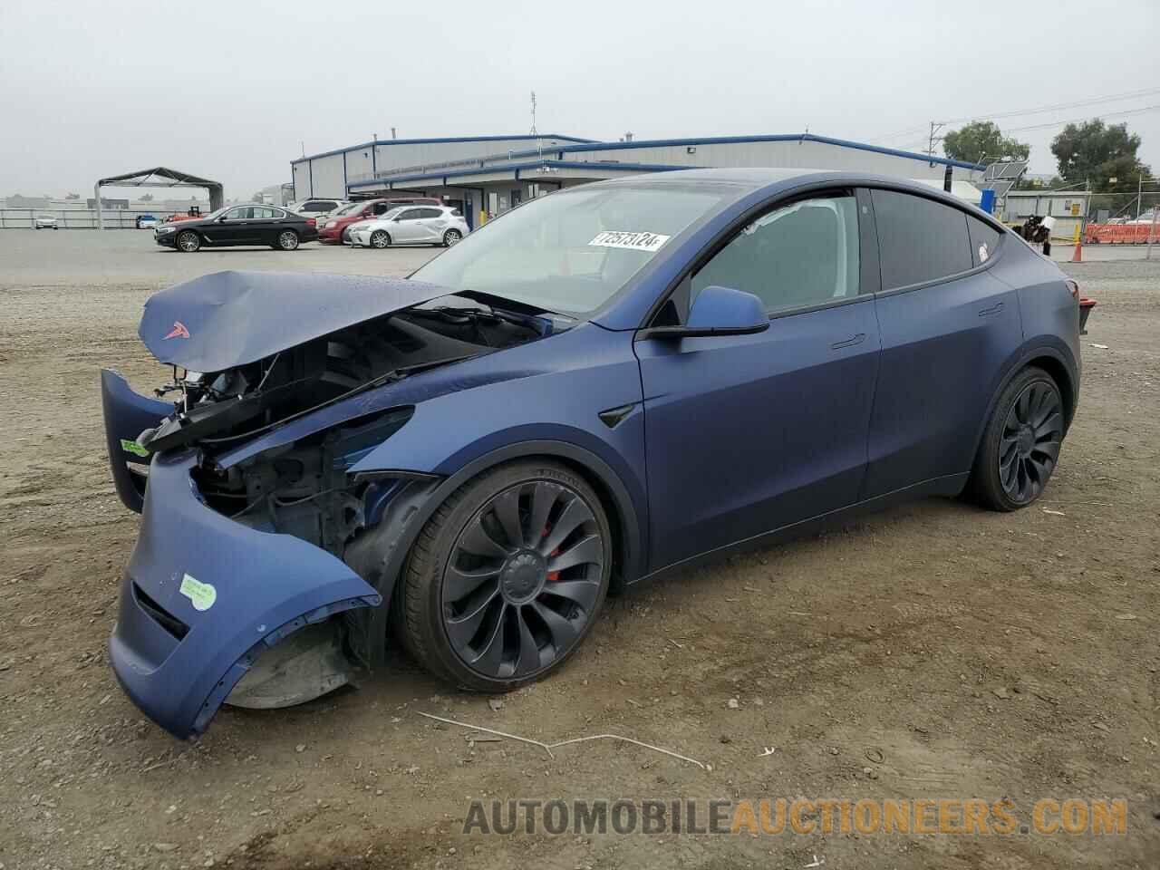 7SAYGDEF2NF343715 TESLA MODEL Y 2022