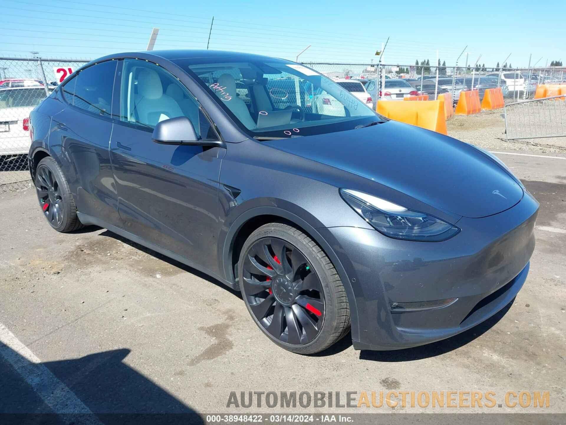 7SAYGDEF2NF344301 TESLA MODEL Y 2022