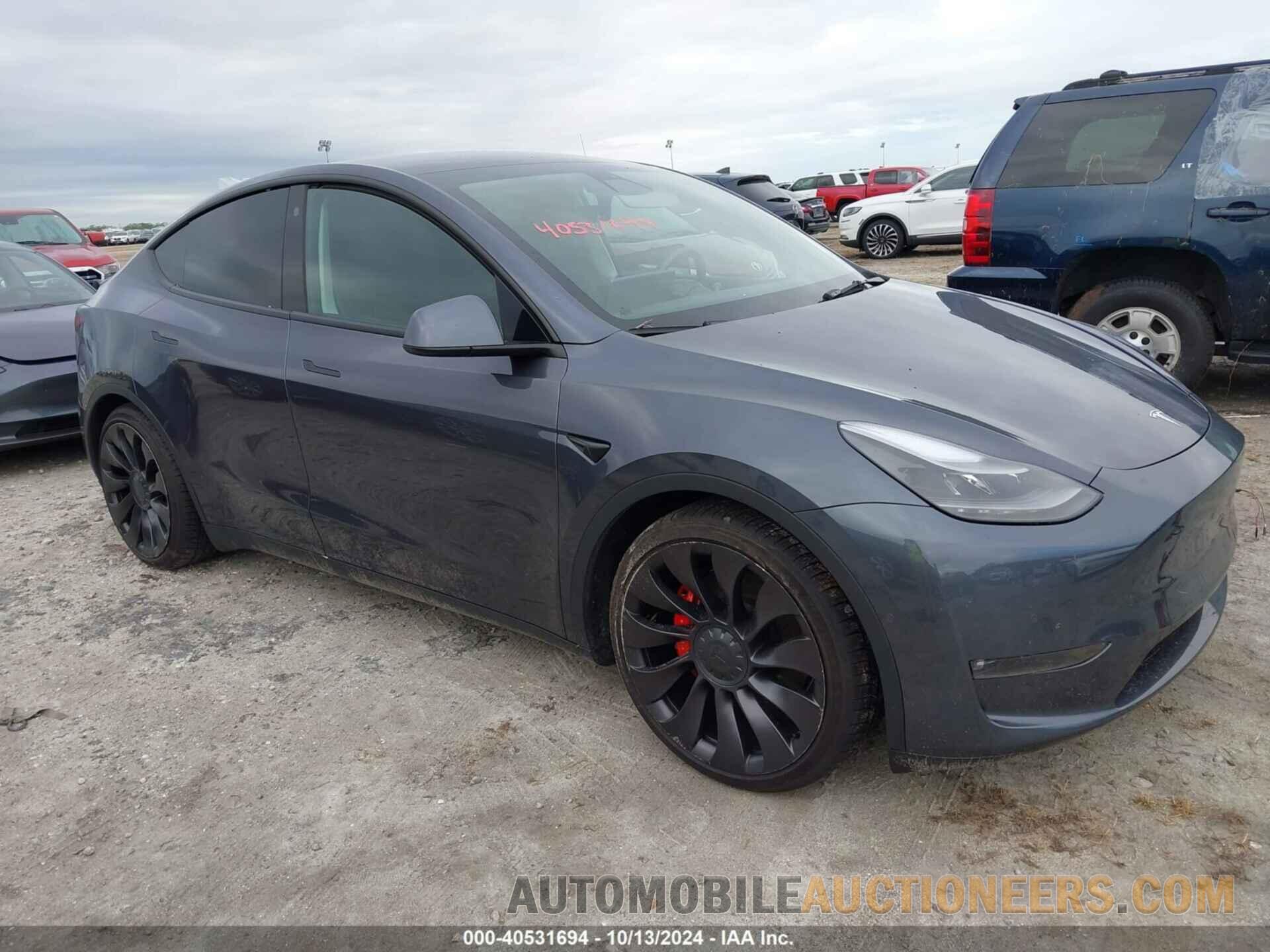 7SAYGDEF2NF372521 TESLA MODEL Y 2022