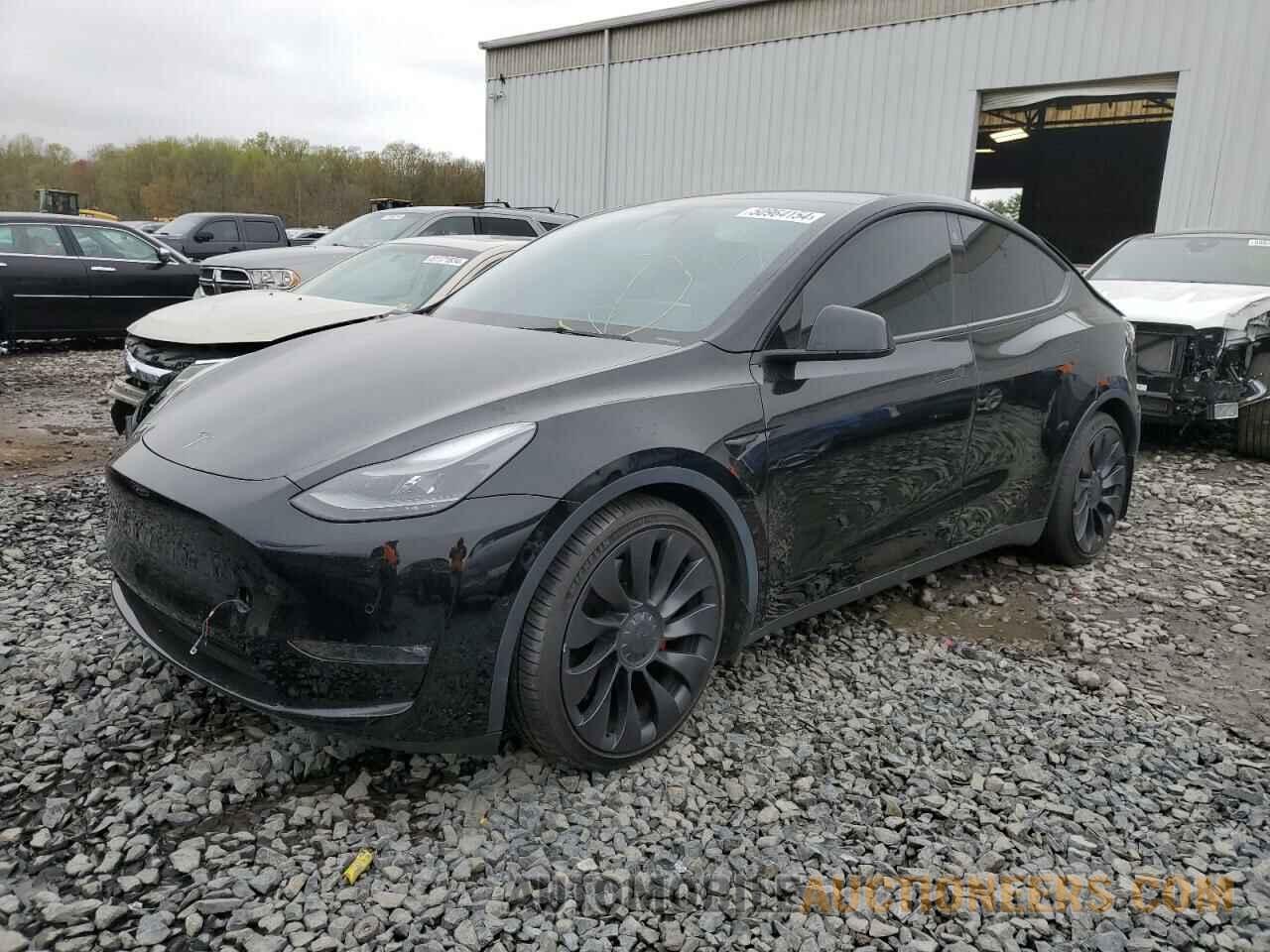 7SAYGDEF2NF374107 TESLA MODEL Y 2022