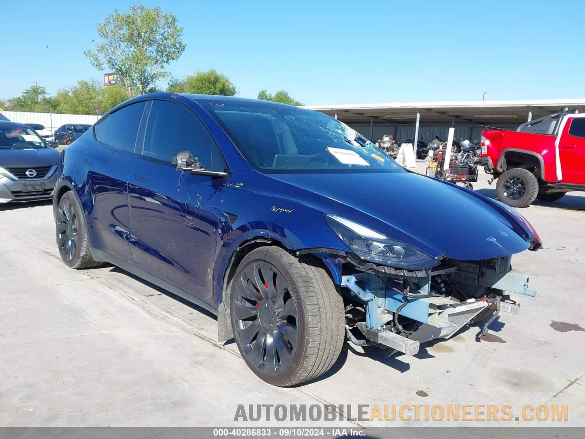 7SAYGDEF2NF374852 TESLA MODEL Y 2022