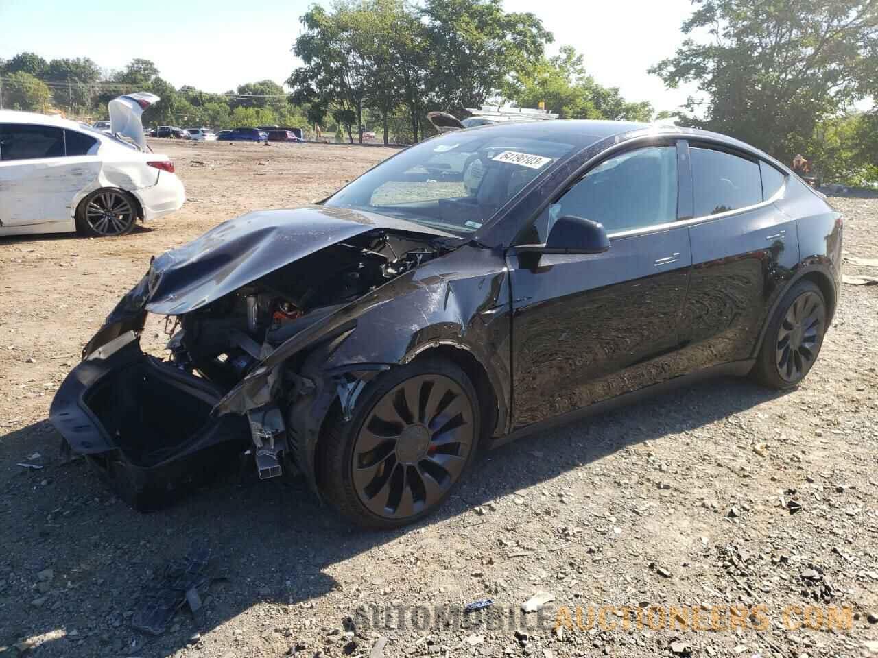 7SAYGDEF2NF387990 TESLA MODEL Y 2022