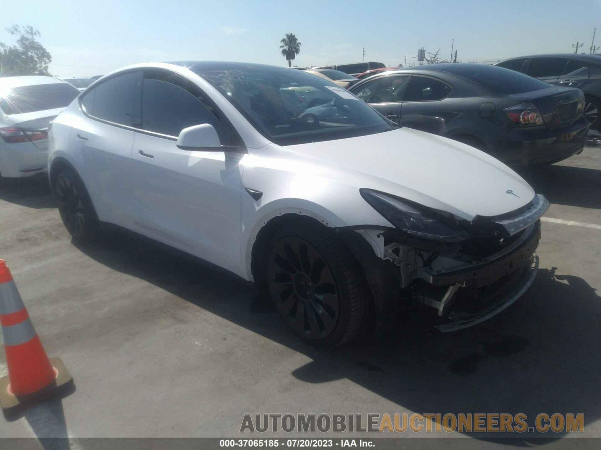 7SAYGDEF2NF388525 TESLA MODEL Y 2022