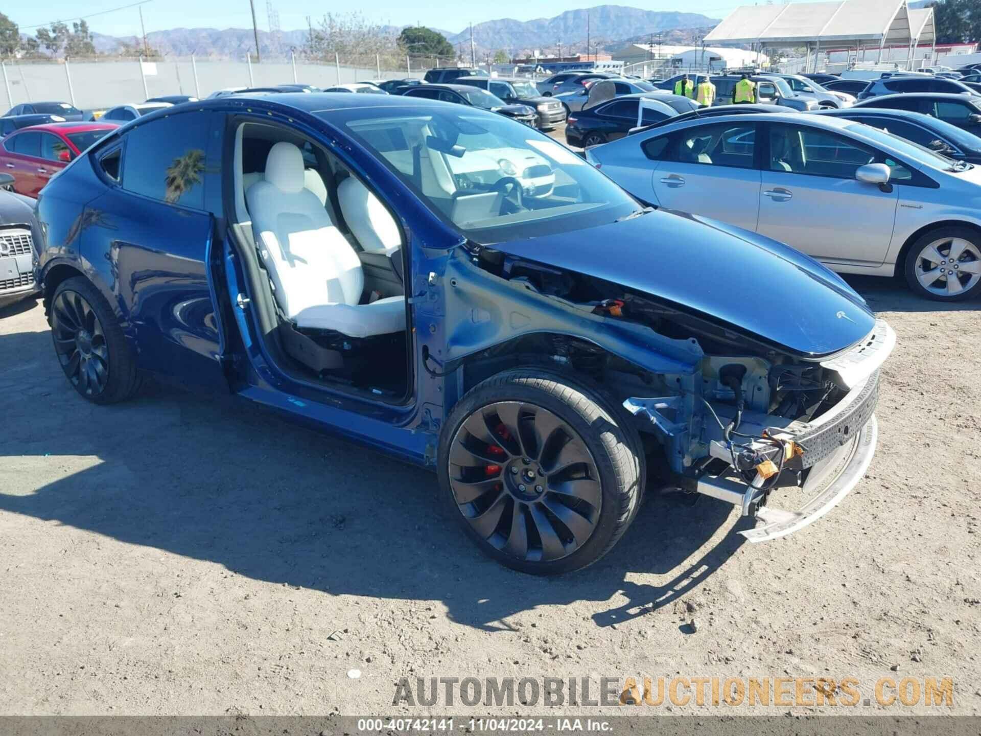 7SAYGDEF2NF392798 TESLA MODEL Y 2022