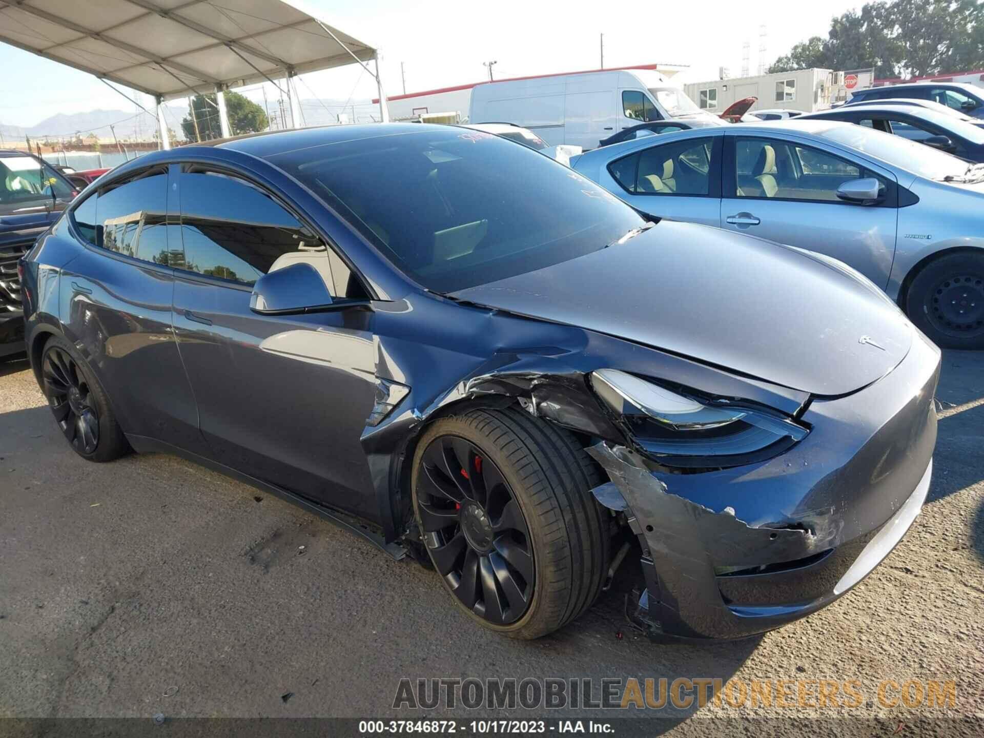 7SAYGDEF2NF394423 TESLA MODEL Y 2022