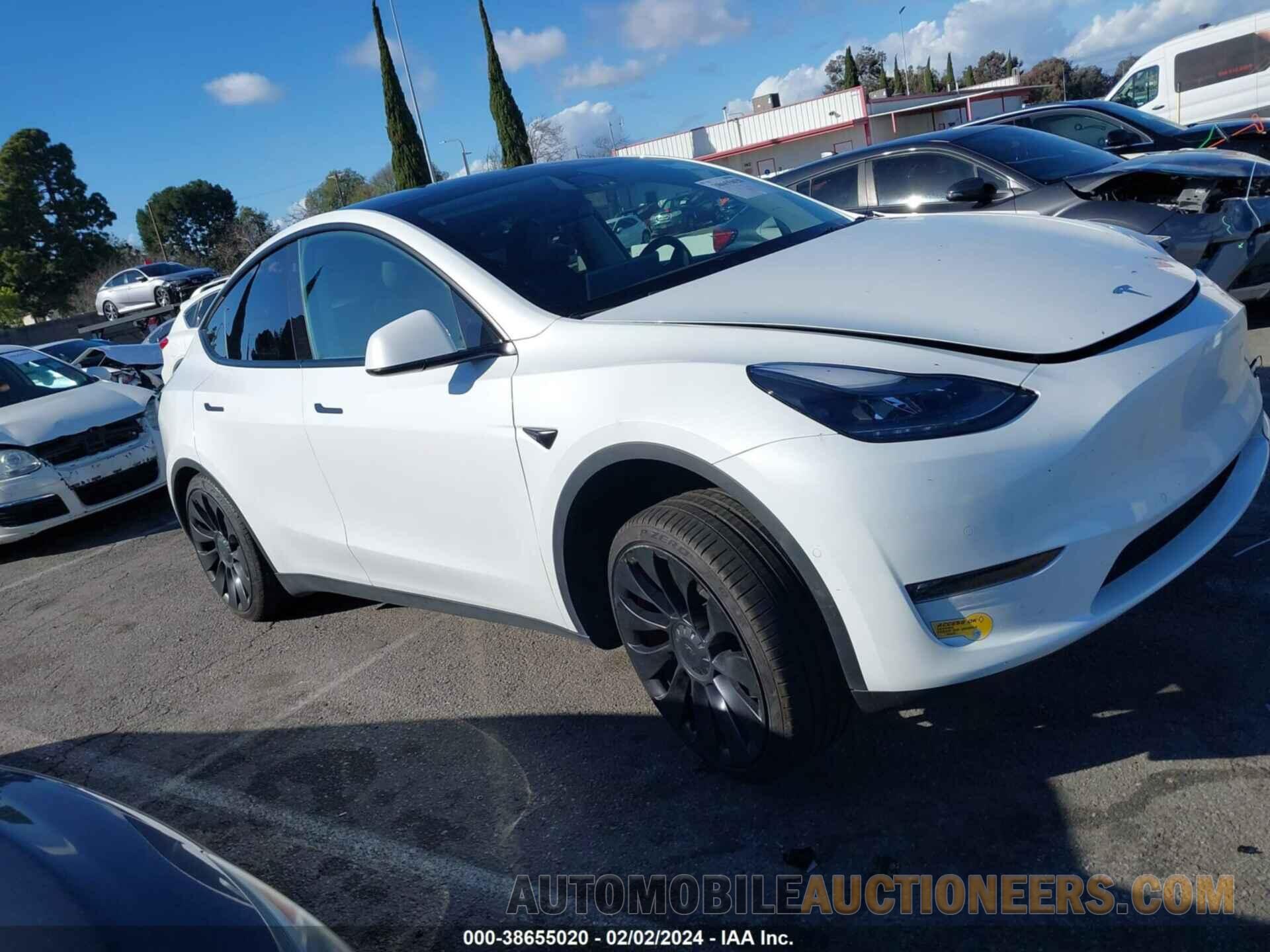 7SAYGDEF2NF396673 TESLA MODEL Y 2022