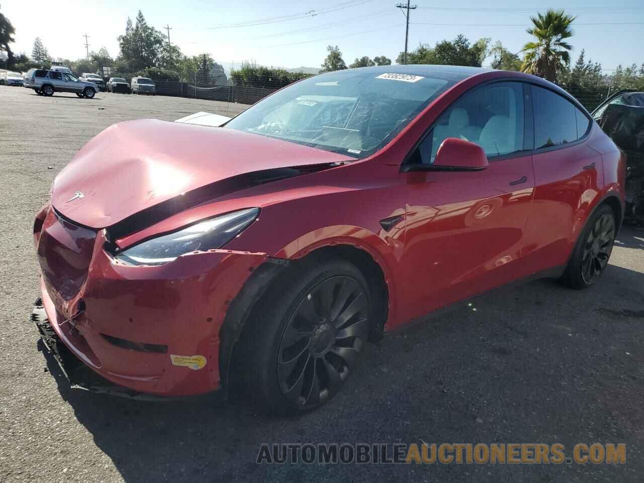 7SAYGDEF2NF397189 TESLA MODEL Y 2022