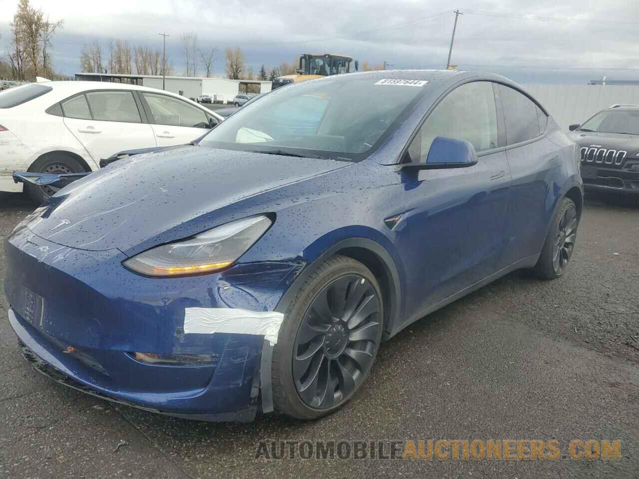 7SAYGDEF2NF400074 TESLA MODEL Y 2022