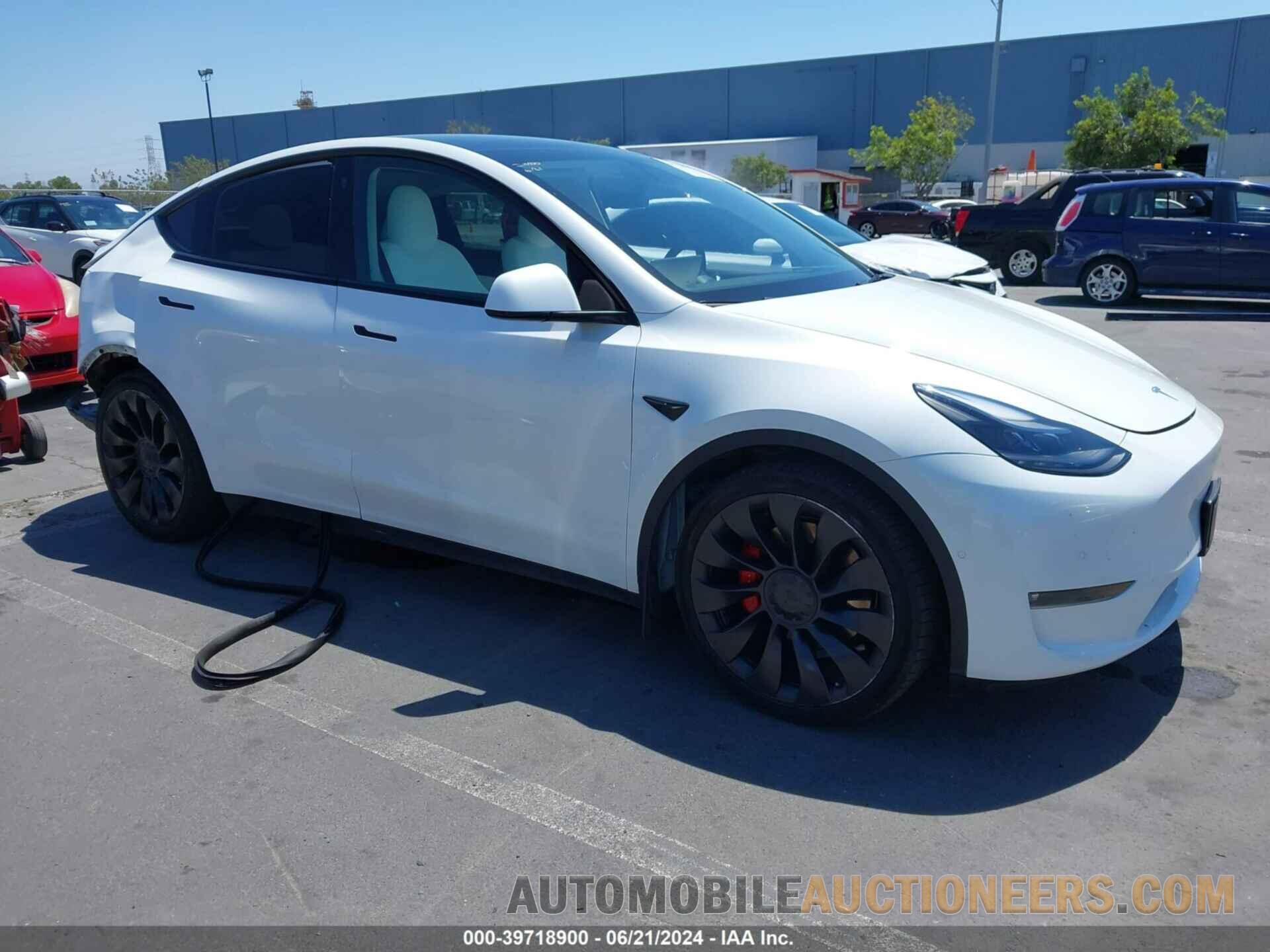 7SAYGDEF2NF407977 TESLA MODEL Y 2022