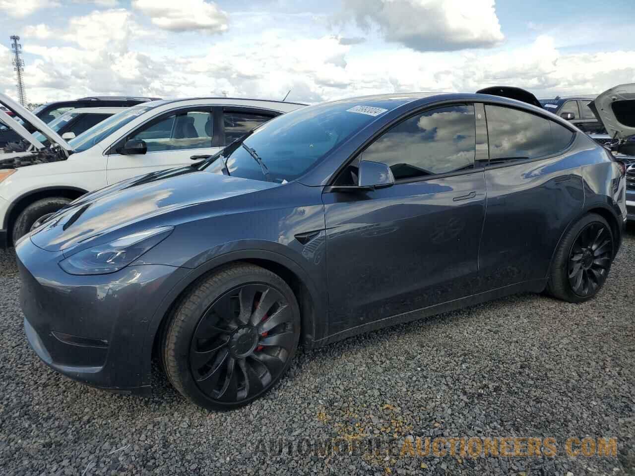 7SAYGDEF2NF448674 TESLA MODEL Y 2022