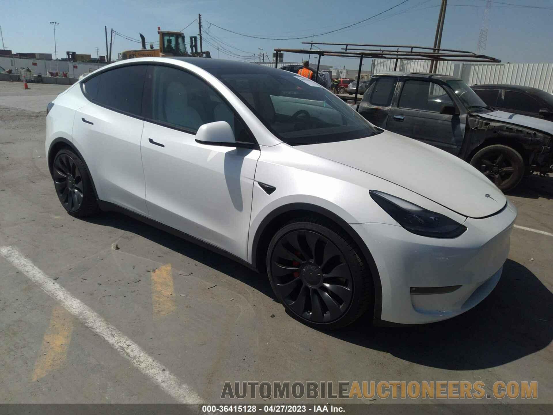 7SAYGDEF2NF466737 TESLA MODEL Y 2022