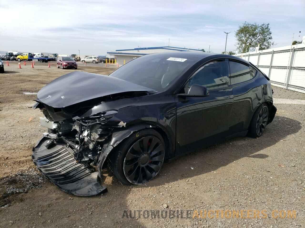 7SAYGDEF2NF468617 TESLA MODEL Y 2022