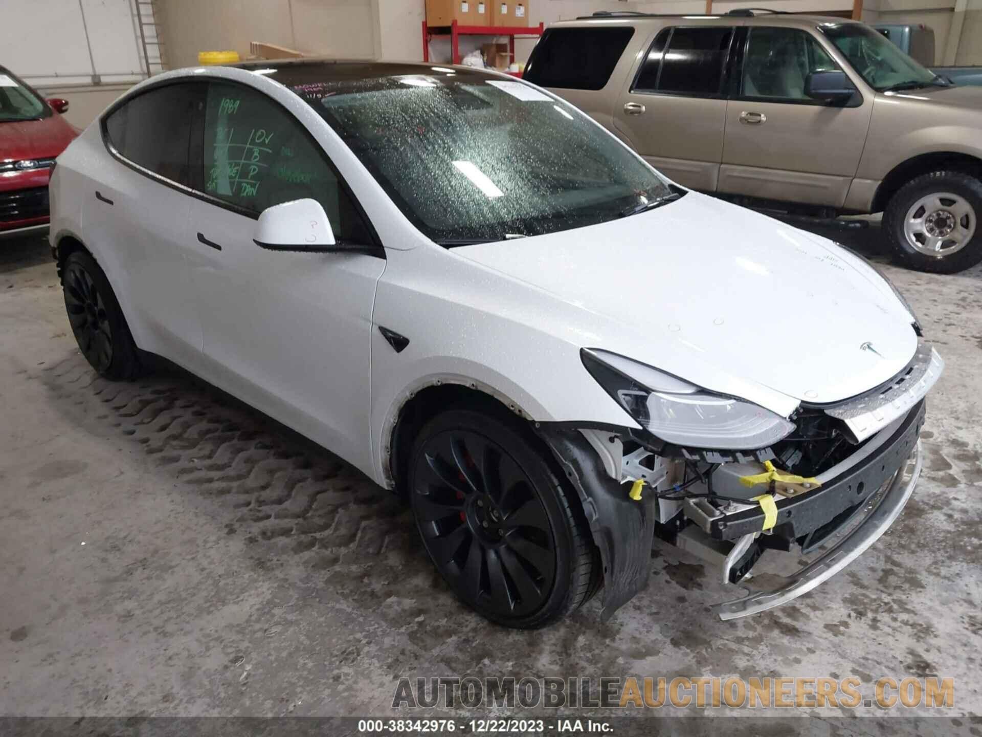 7SAYGDEF2NF484350 TESLA MODEL Y 2022