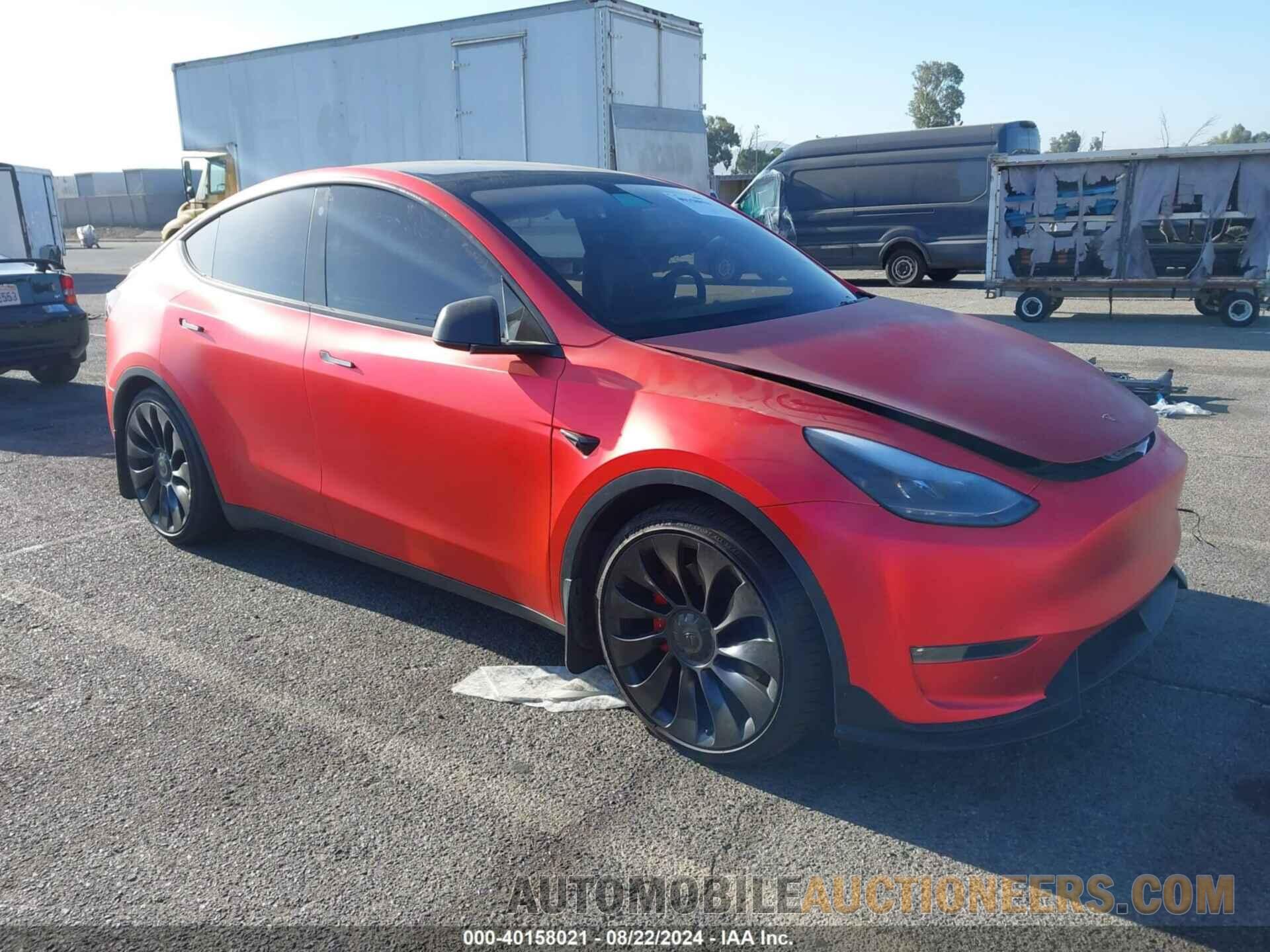 7SAYGDEF2NF486504 TESLA MODEL Y 2022