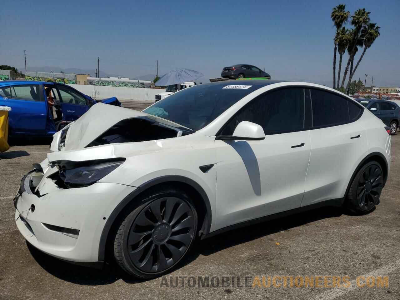 7SAYGDEF2NF488253 TESLA MODEL Y 2022