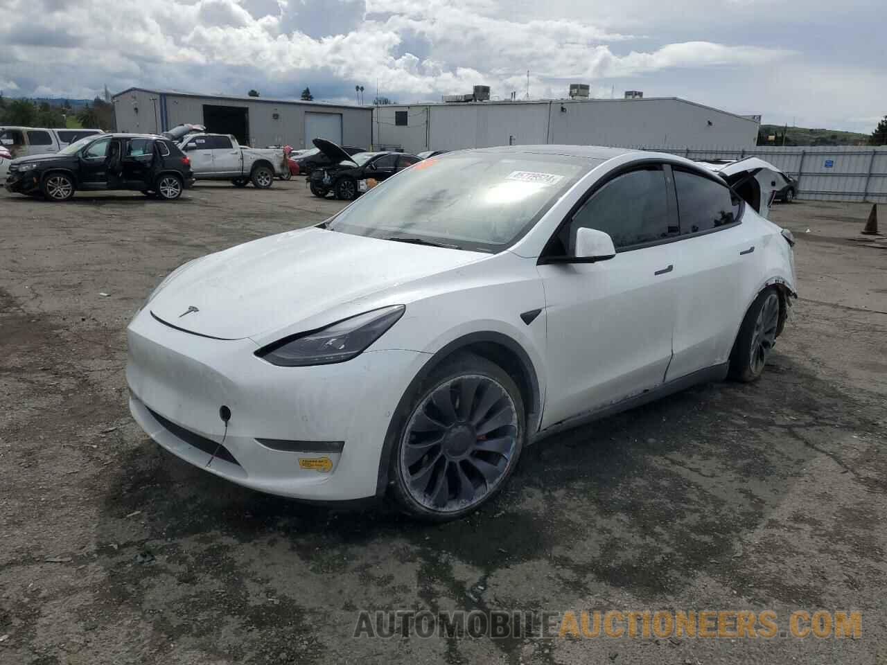 7SAYGDEF2NF488608 TESLA MODEL Y 2022