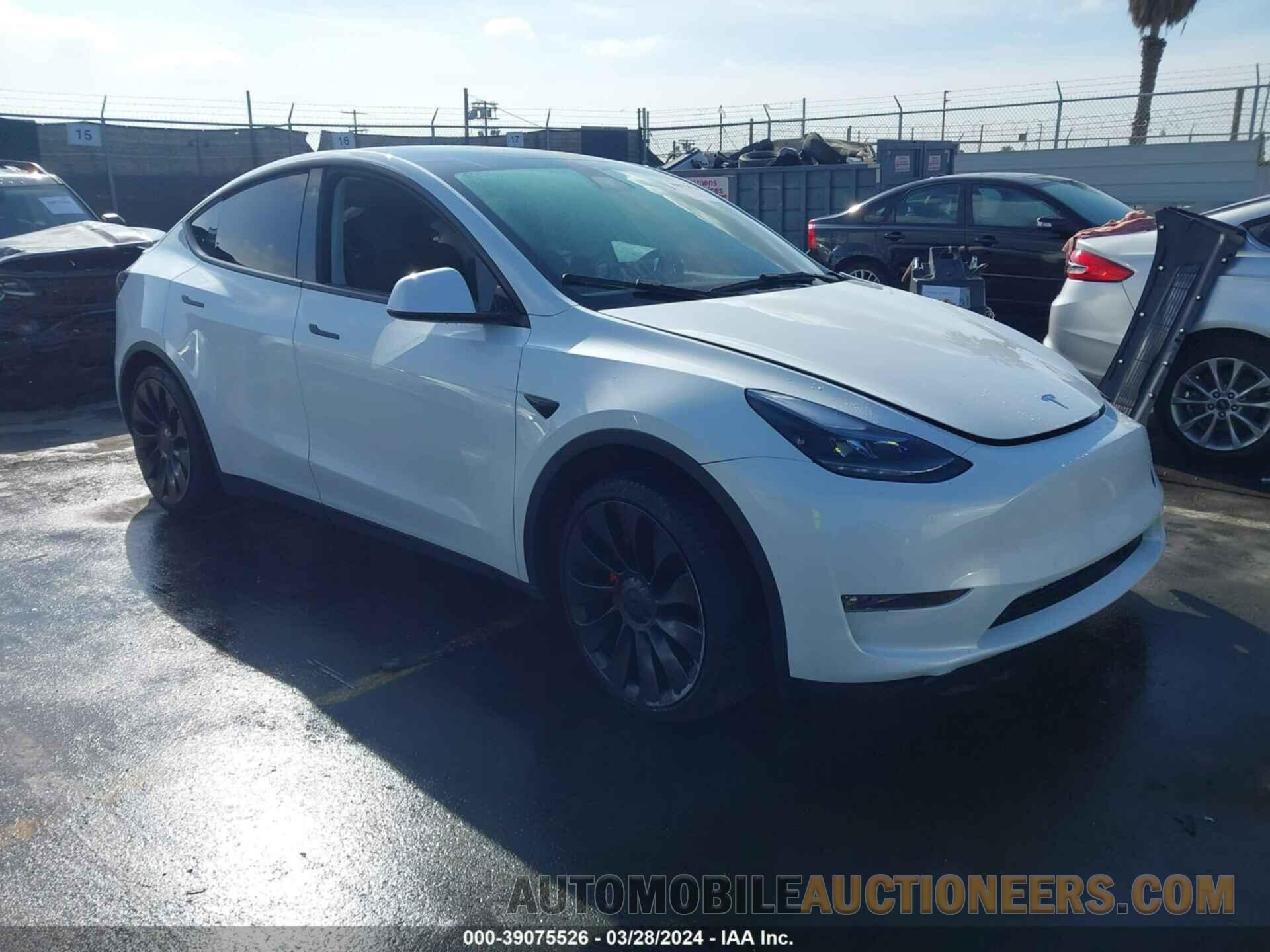 7SAYGDEF2NF489550 TESLA MODEL Y 2022