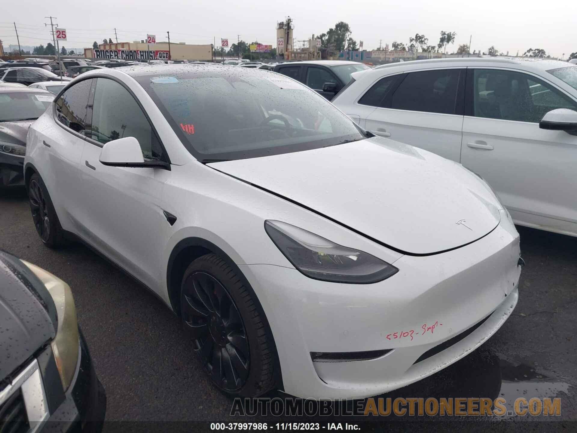 7SAYGDEF2NF494957 TESLA MODEL Y 2022