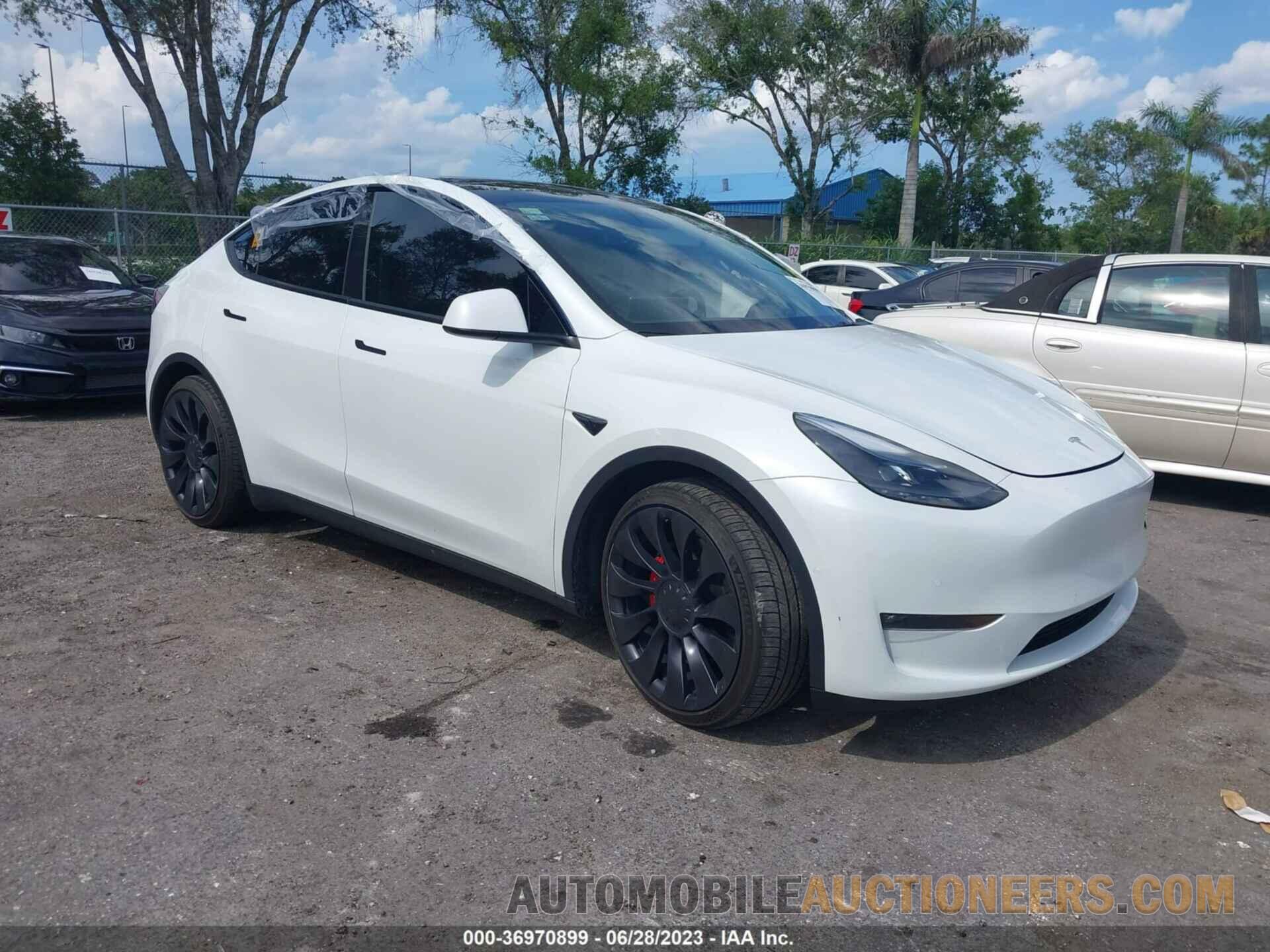 7SAYGDEF2NF506556 TESLA MODEL Y 2022