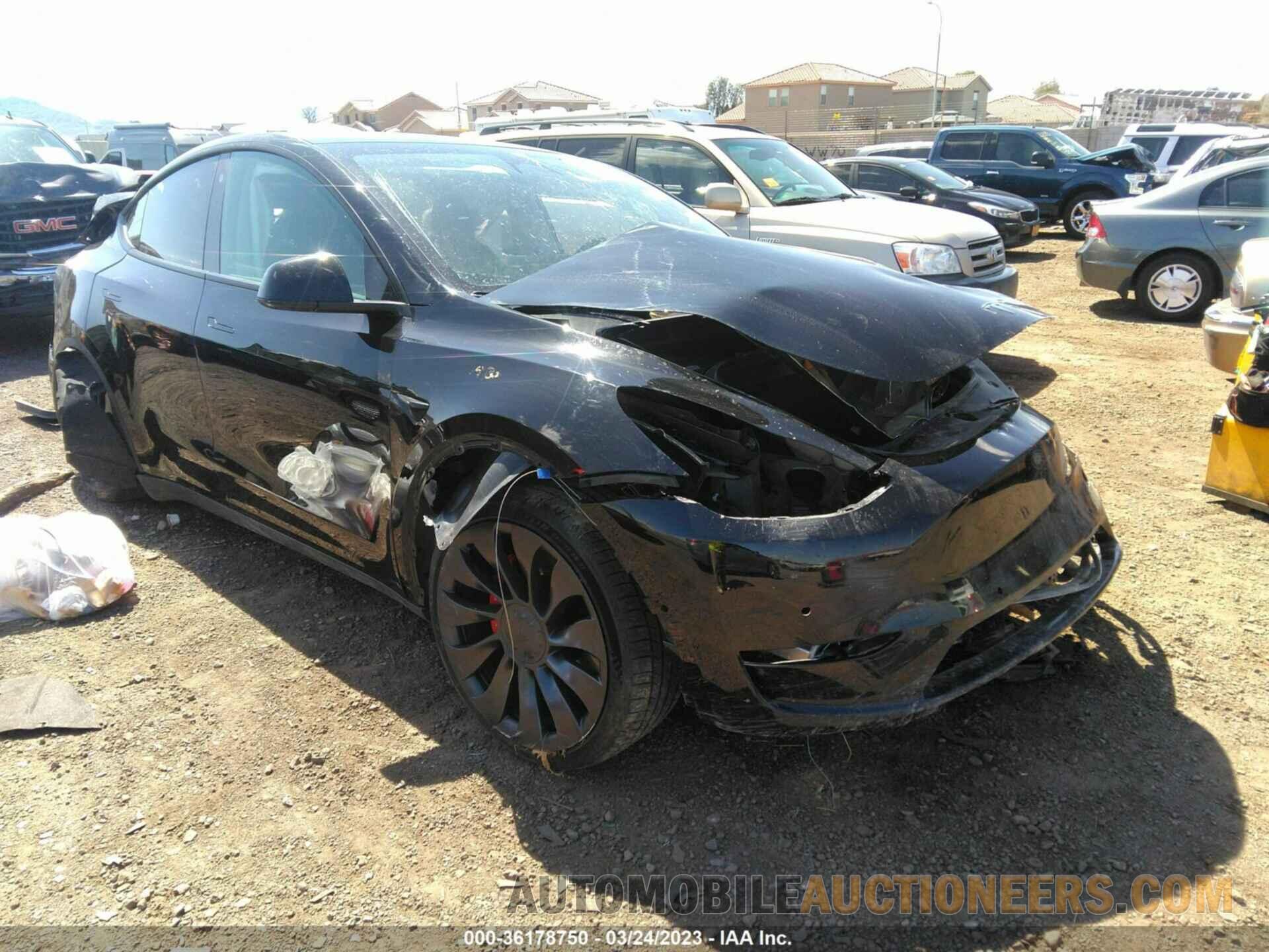 7SAYGDEF2NF512891 TESLA MODEL Y 2022