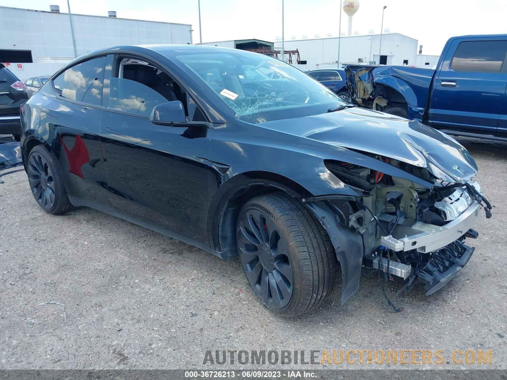 7SAYGDEF2NF518612 TESLA MODEL Y 2022