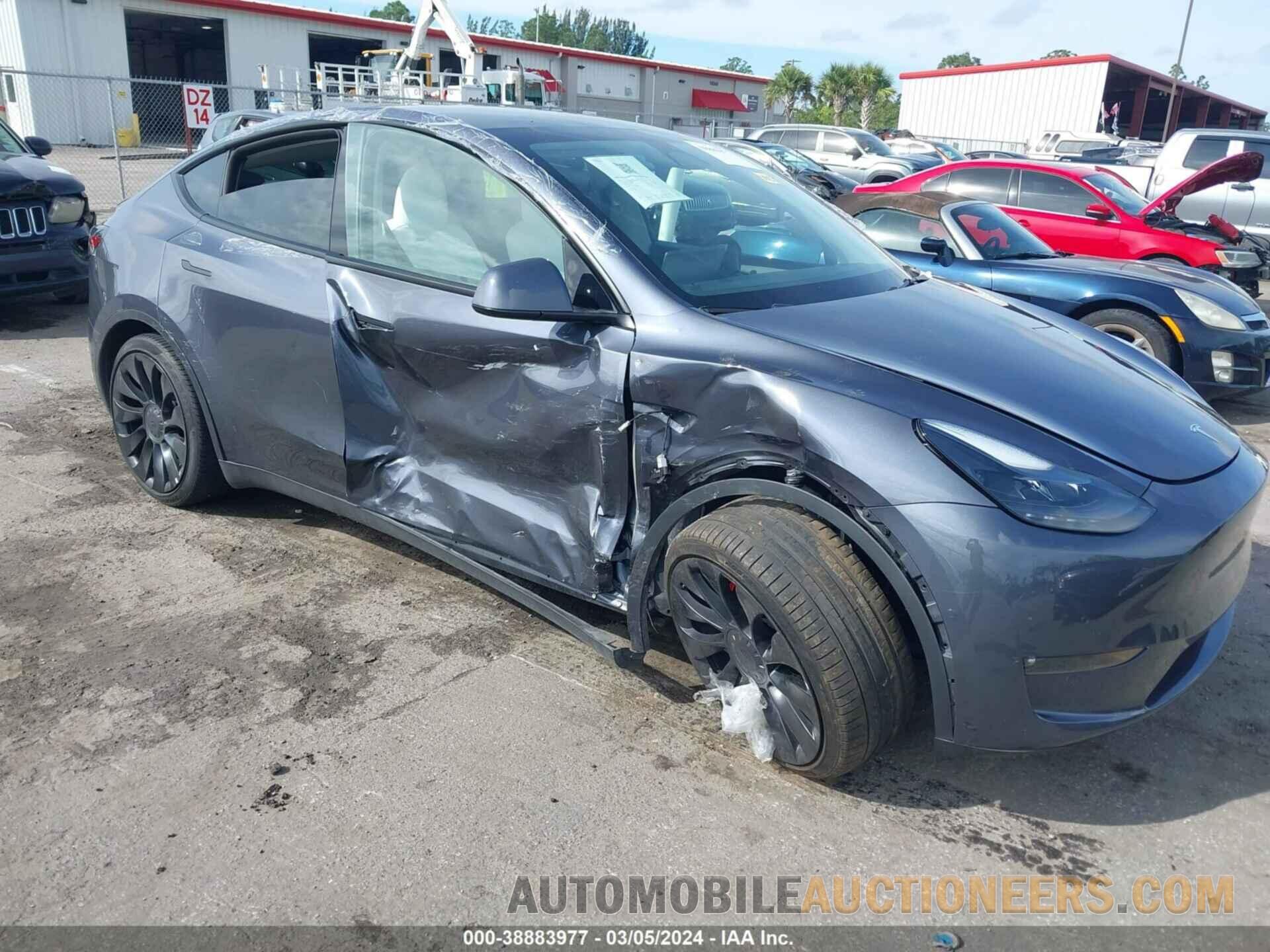 7SAYGDEF2NF523535 TESLA MODEL Y 2022