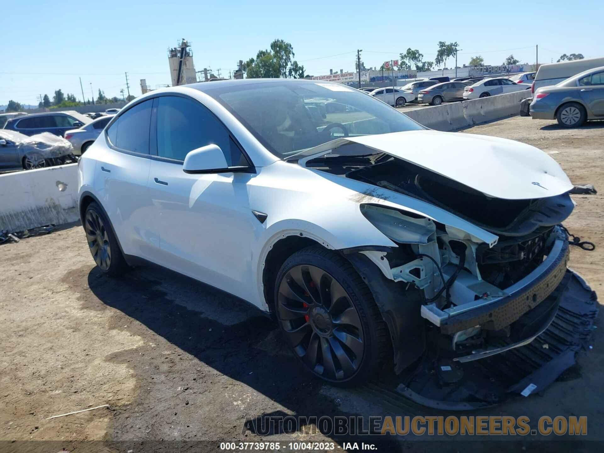 7SAYGDEF2NF533790 TESLA MODEL Y 2022