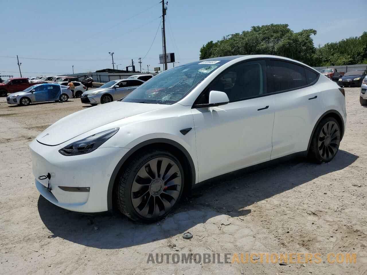 7SAYGDEF2NF562237 TESLA MODEL Y 2022