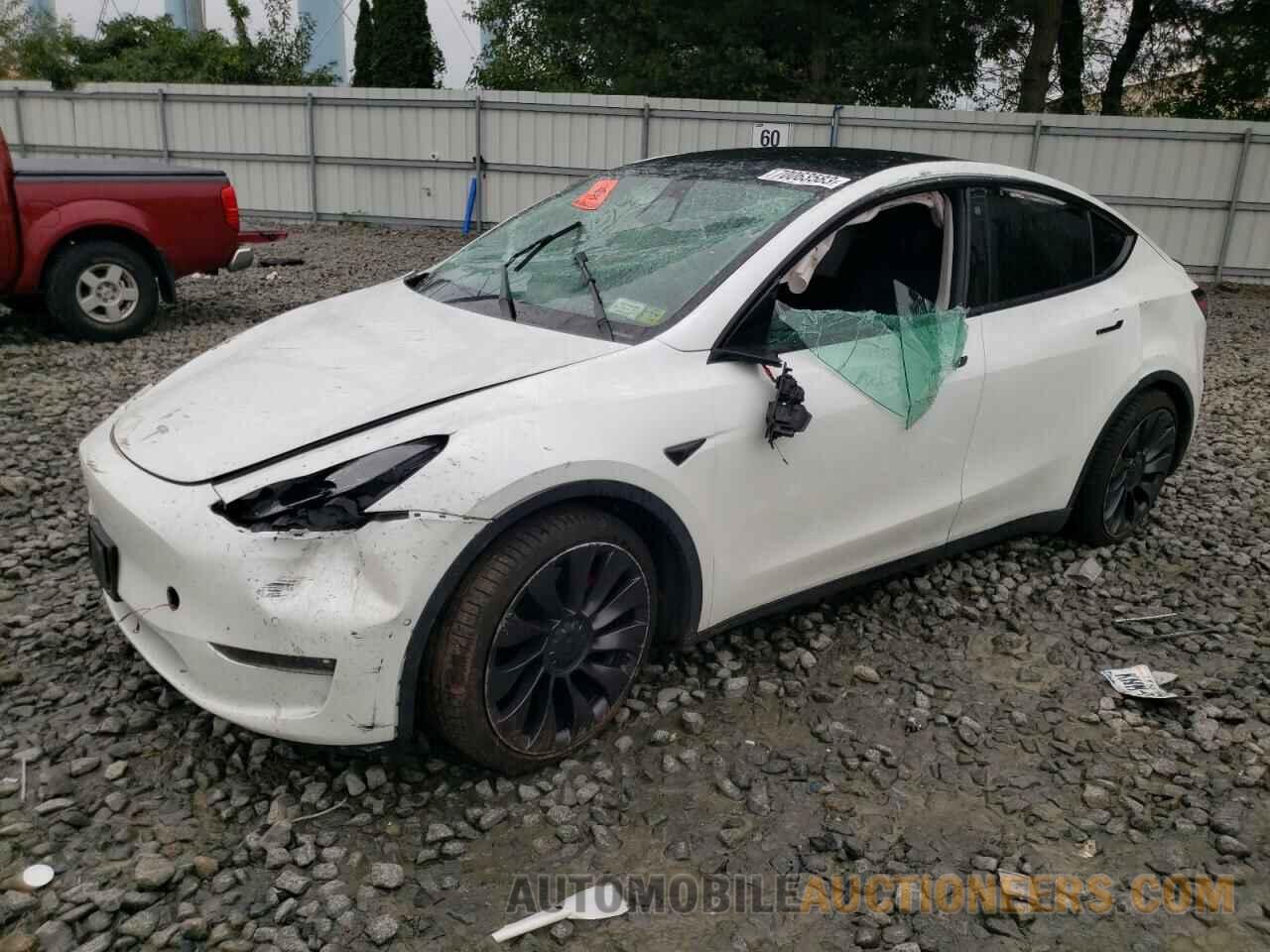 7SAYGDEF3NF312585 TESLA MODEL Y 2022