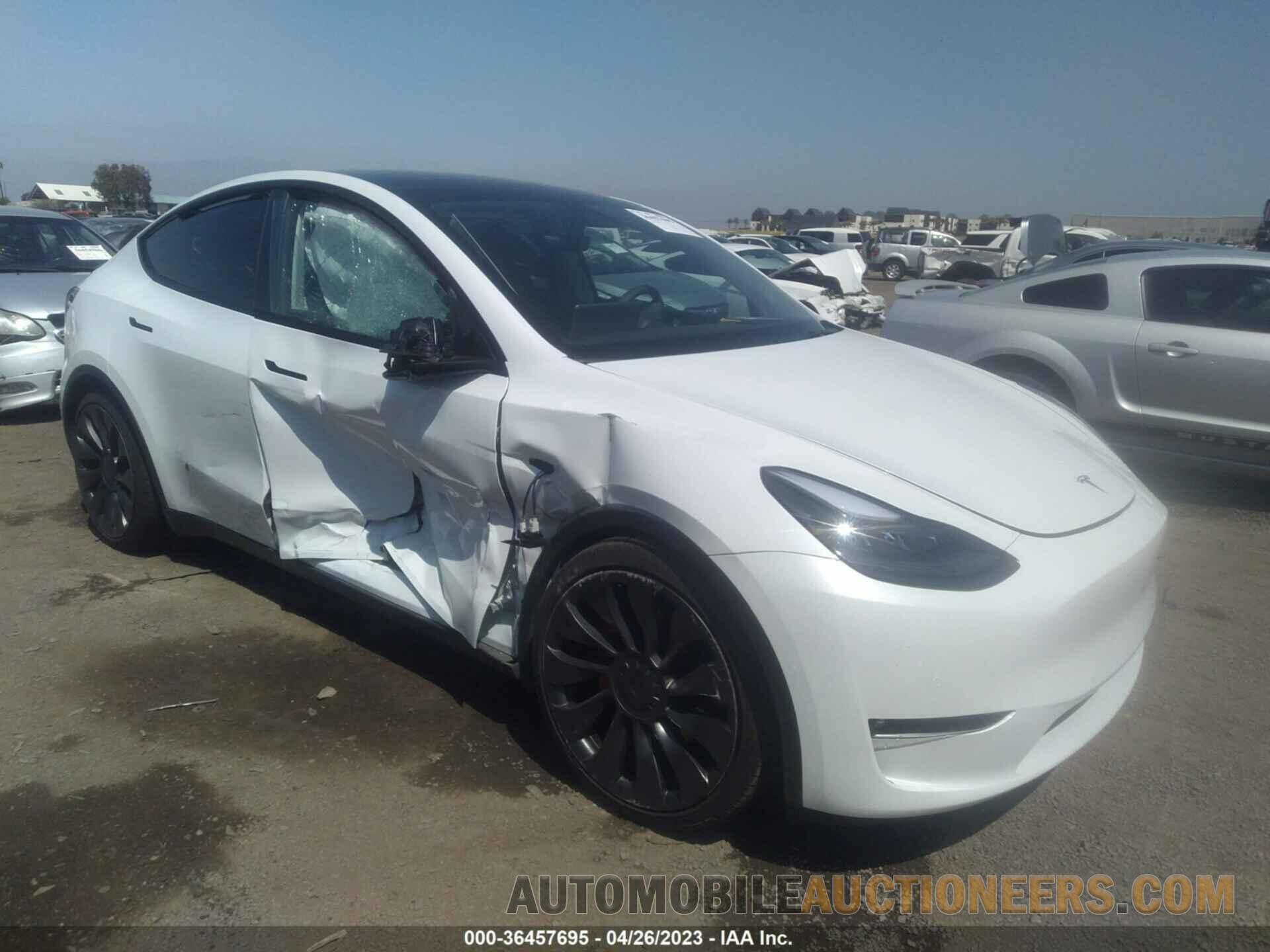 7SAYGDEF3NF323652 TESLA MODEL Y 2022