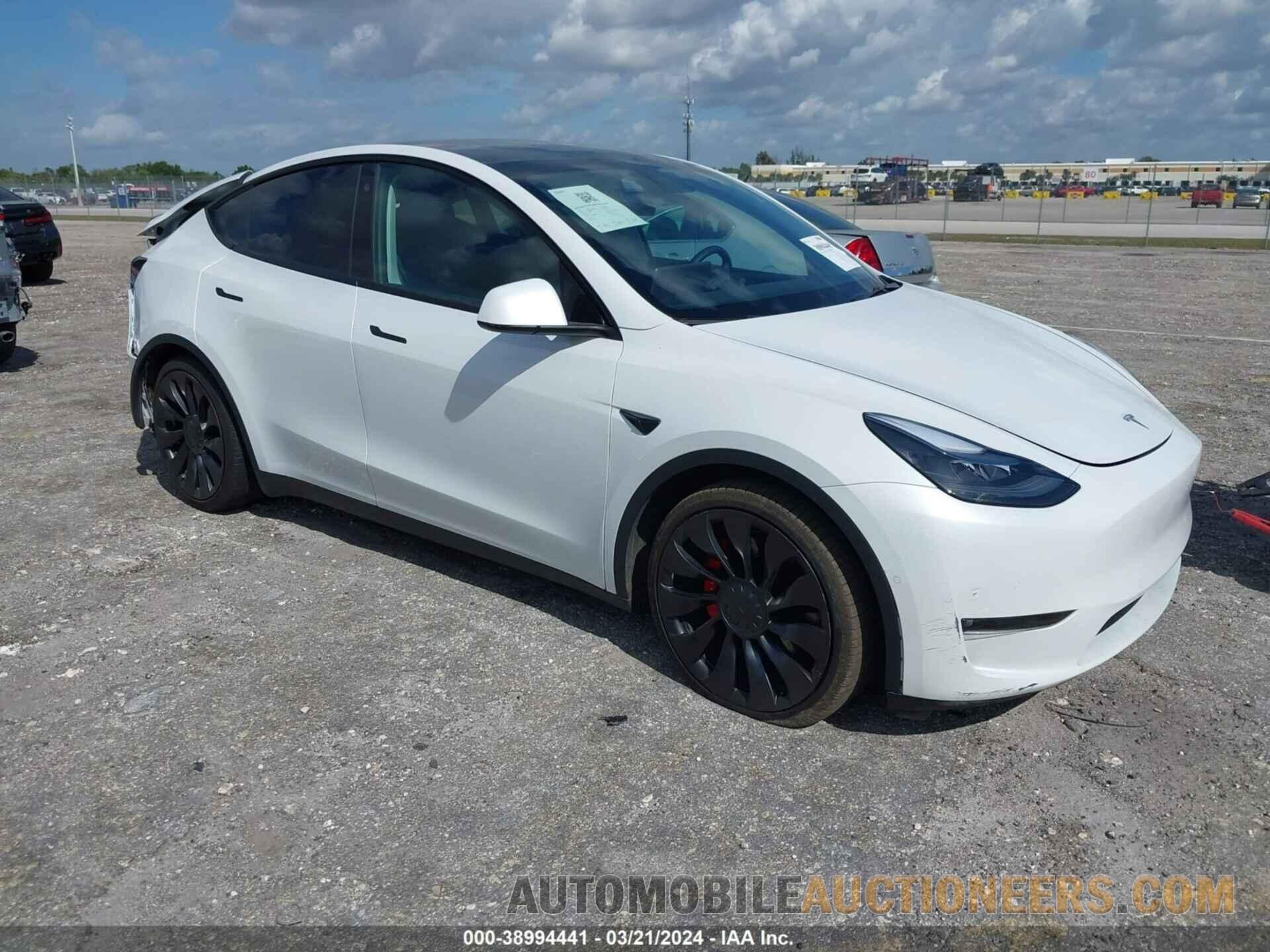 7SAYGDEF3NF325076 TESLA MODEL Y 2022