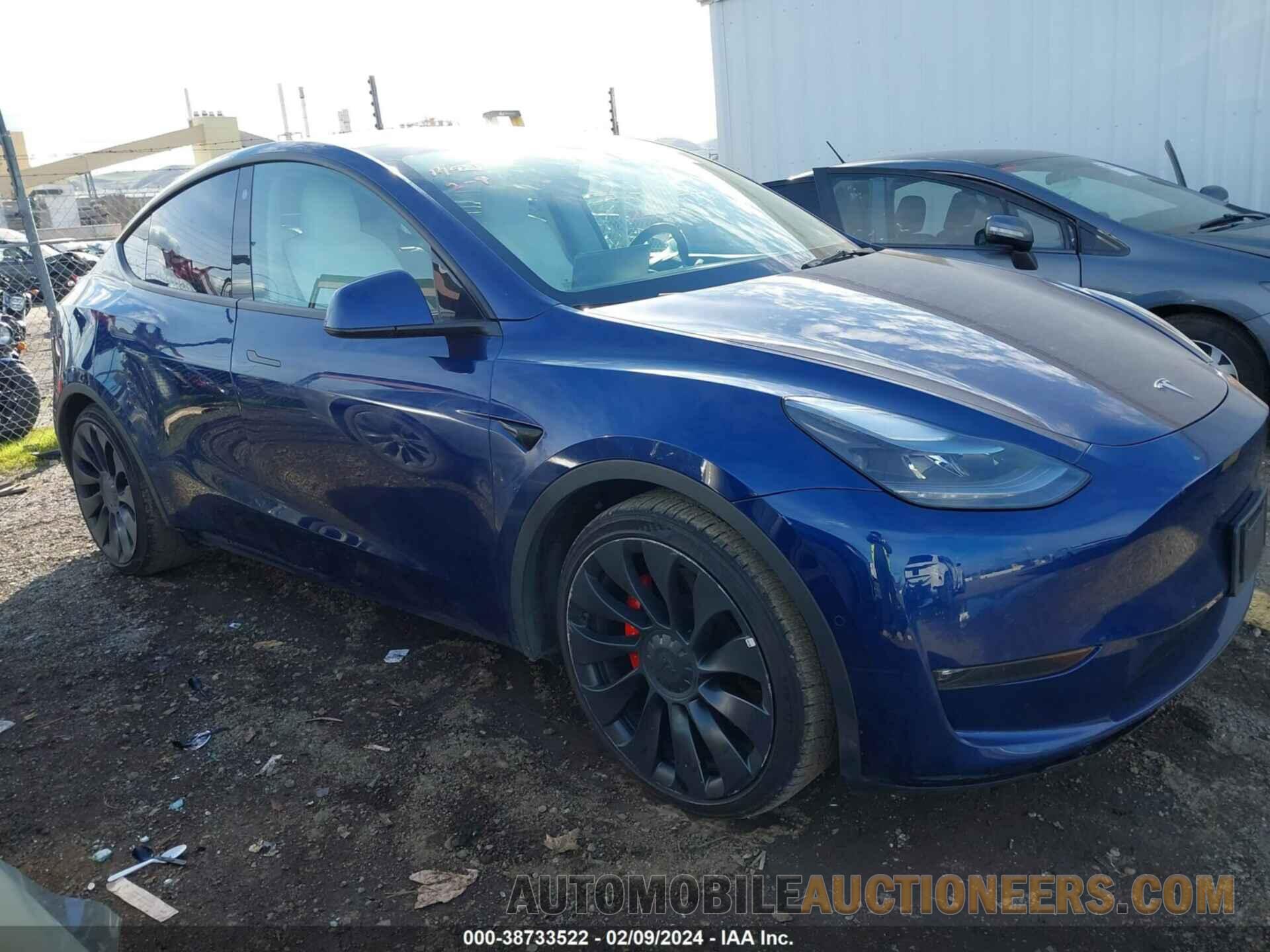 7SAYGDEF3NF344288 TESLA MODEL Y 2022