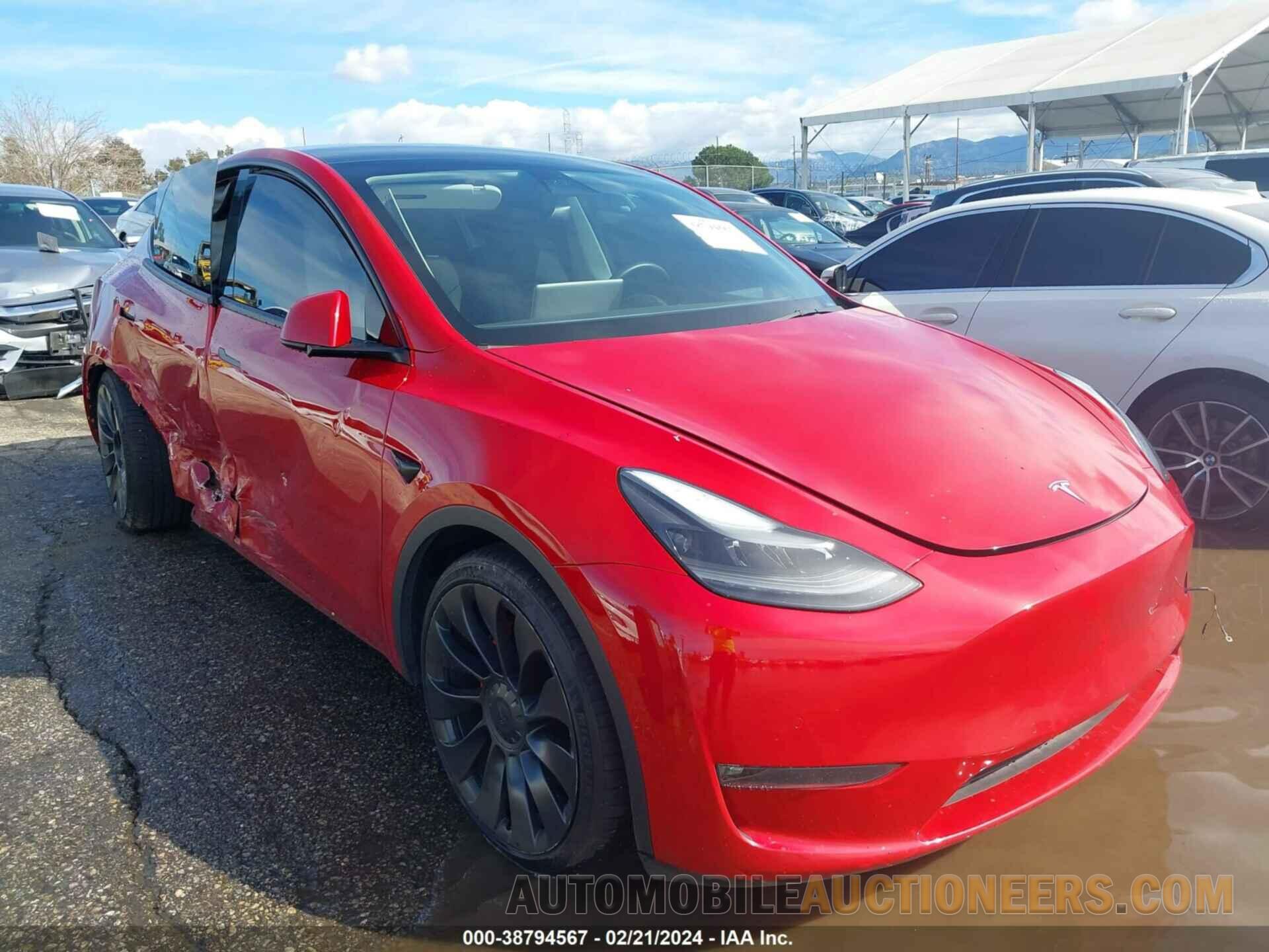 7SAYGDEF3NF348339 TESLA MODEL Y 2022