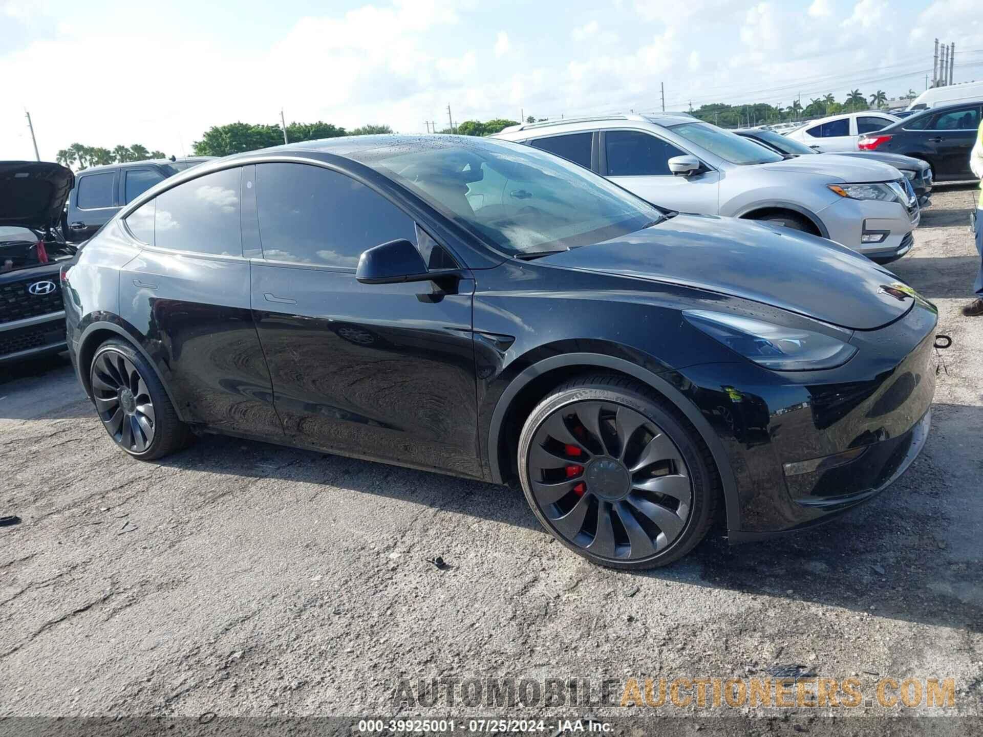 7SAYGDEF3NF375900 TESLA MODEL Y 2022