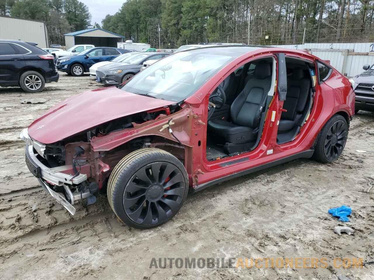 7SAYGDEF3NF376951 TESLA MODEL Y 2022