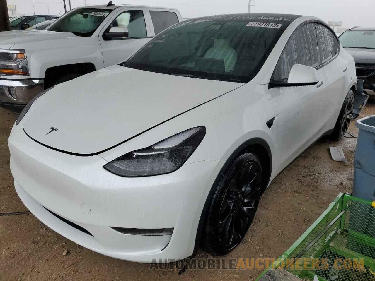 7SAYGDEF3NF390137 TESLA MODEL Y 2022