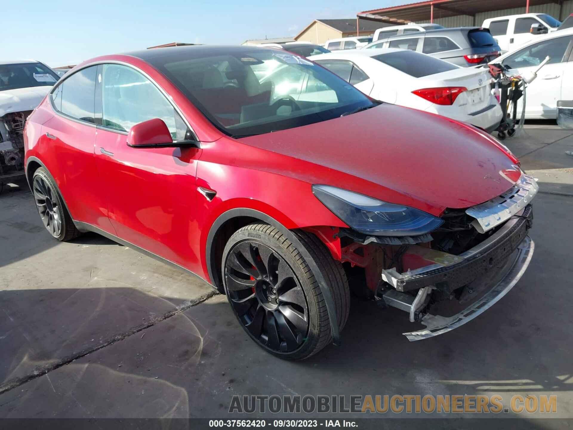 7SAYGDEF3NF390719 TESLA MODEL Y 2022